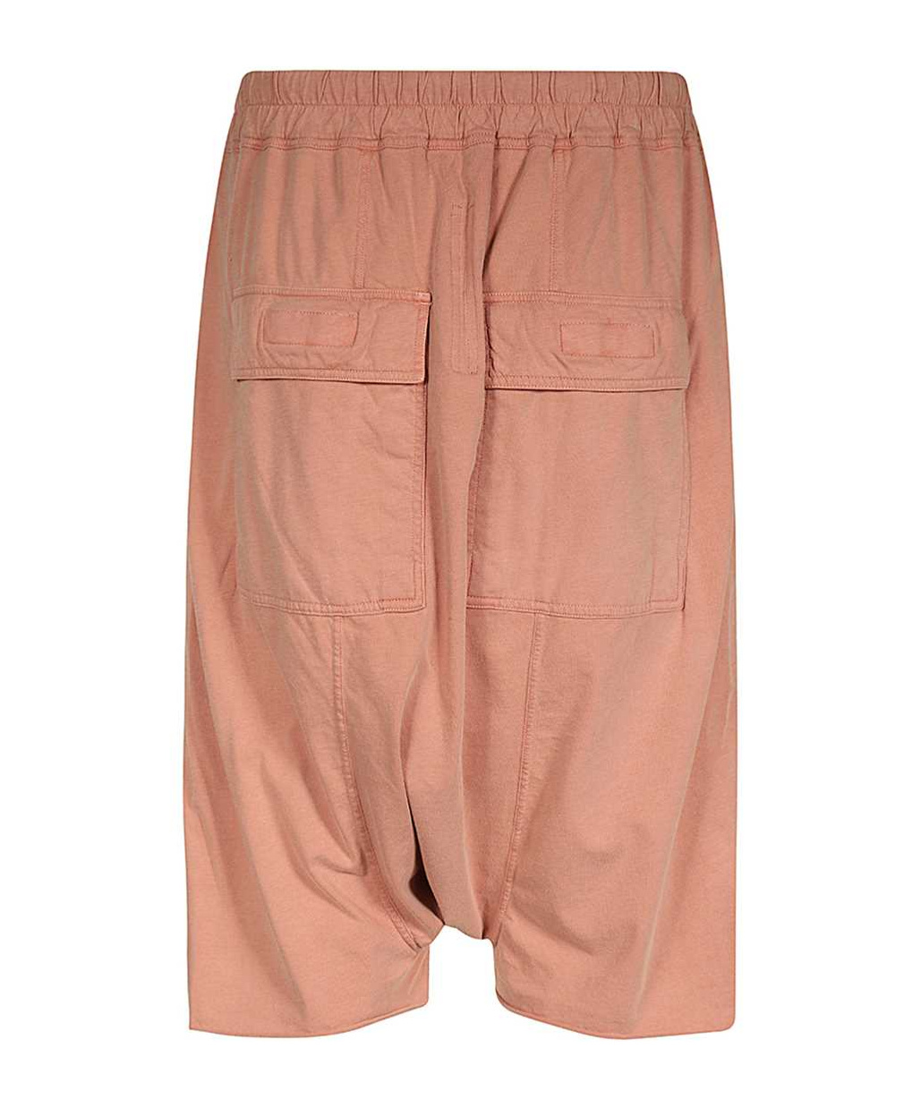 Rick Owens Drkshdw Pods Drop-crotch Shorts In Pink