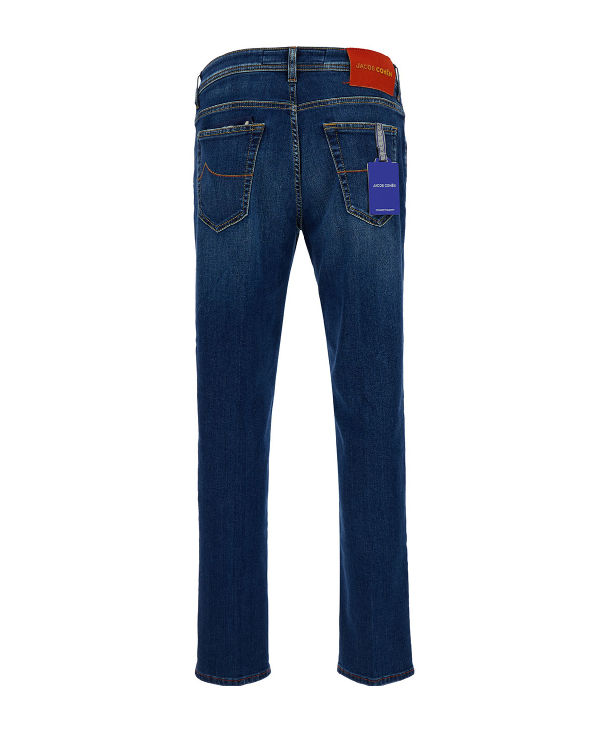 Jacob Cohen Blue Slim Jeans In In Cotton Blend In Blue