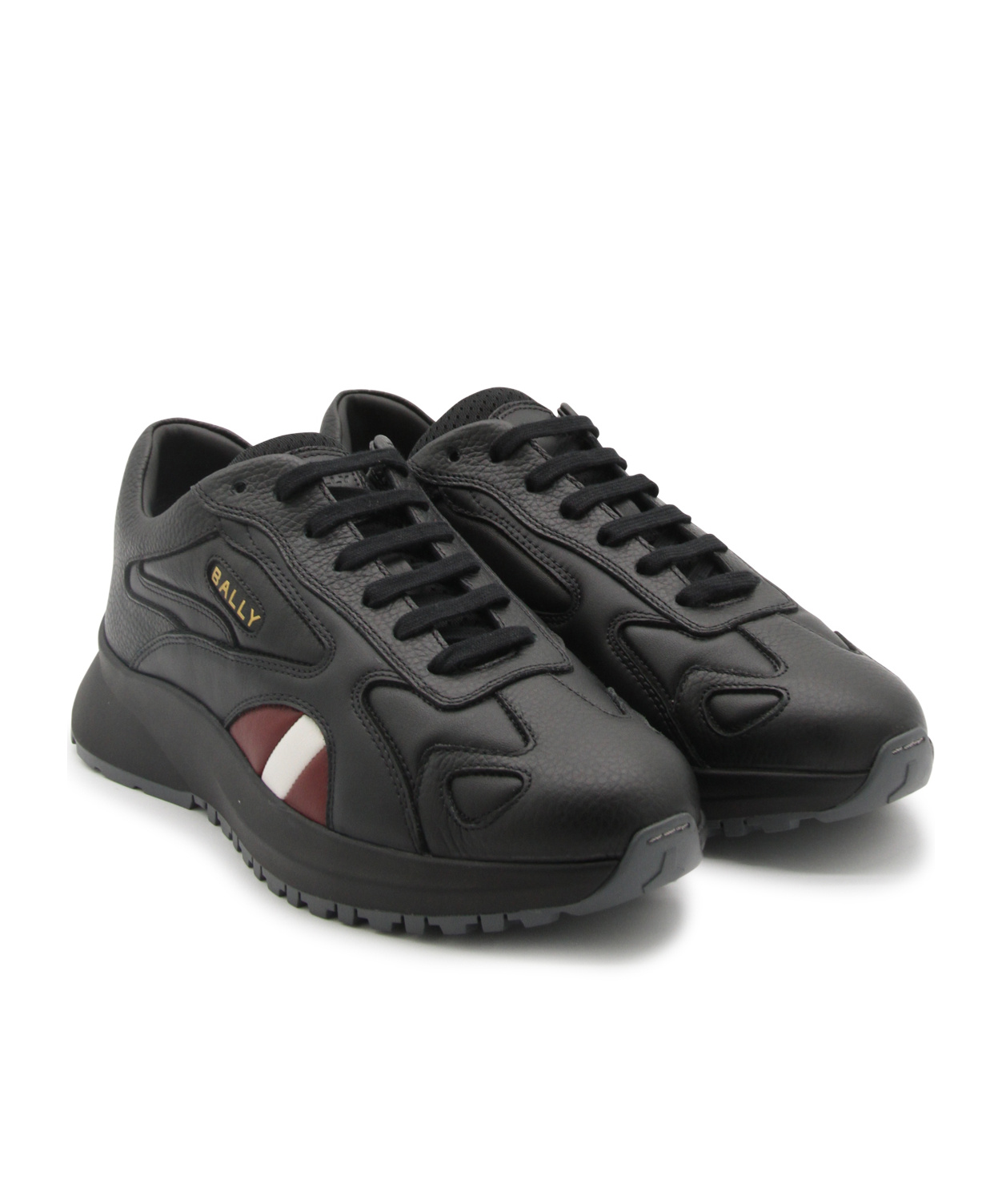 Bally Black Canvas S105 Sneakers In Black
