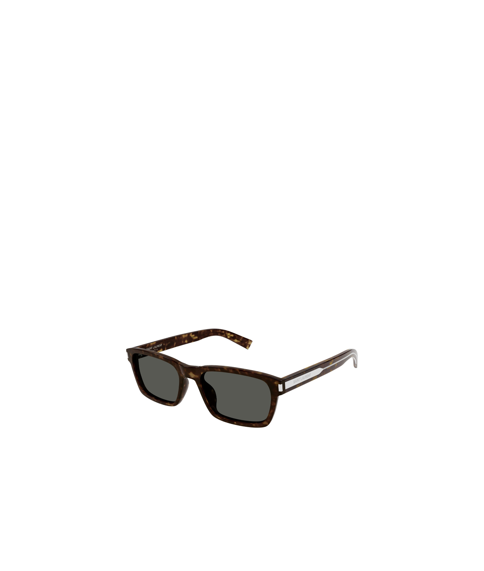 Saint Laurent Sl 662 Rectangle-frame Sunglasses In Black