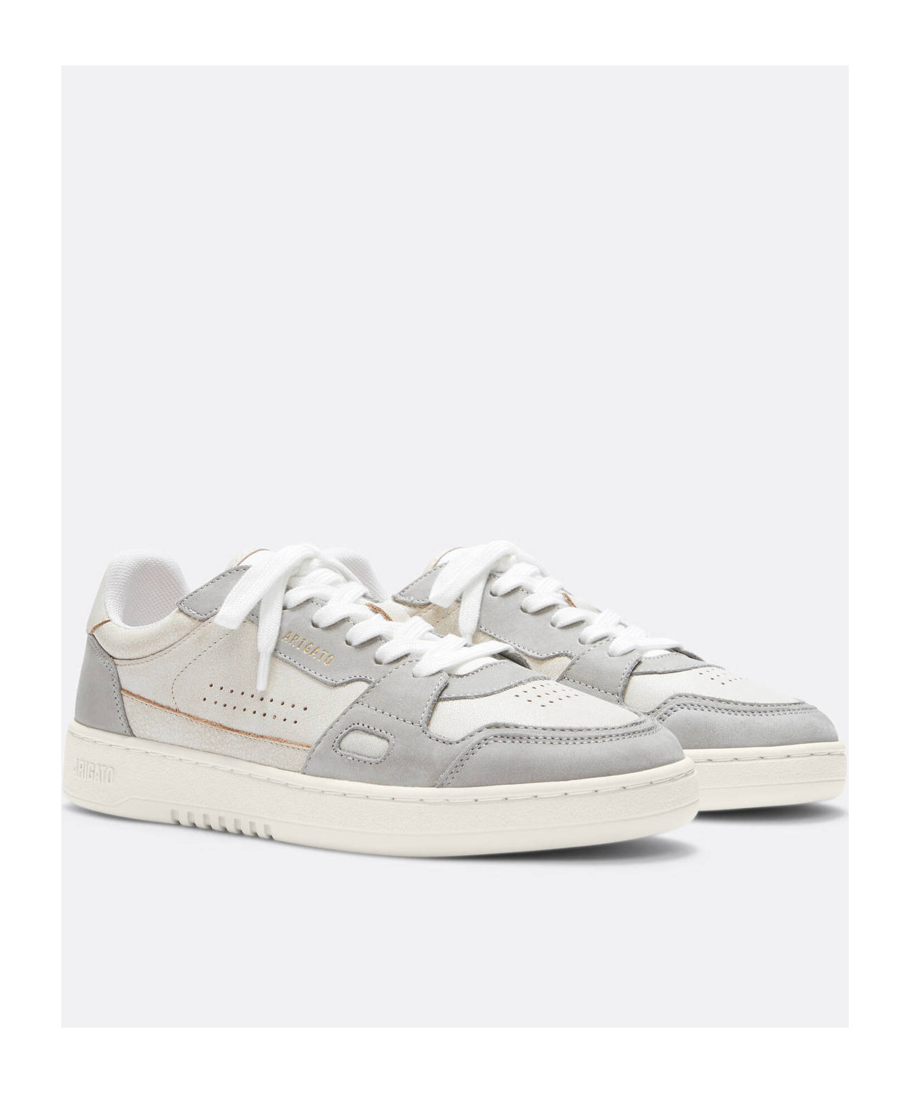 Axel Arigato Sneakers Made Of Beige Leather In White