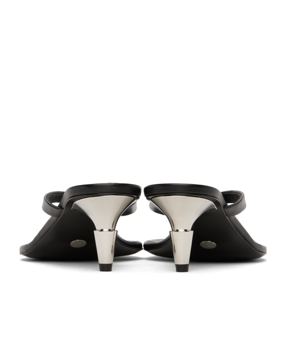 PROENZA SCHOULER SPIKE FLIP FLOP OPEN TOE HIGH HEELED SANDALS