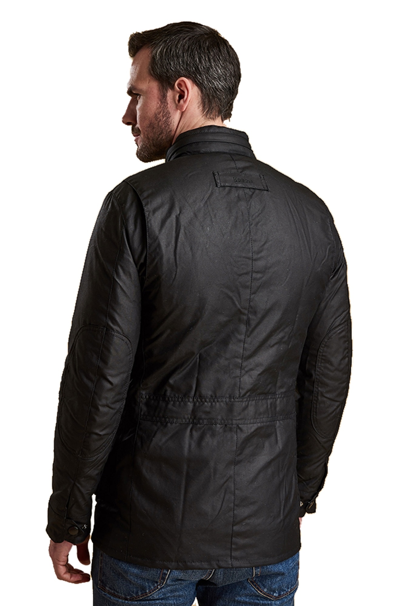 Barbour Long-sleeved Casual Jacket In Black