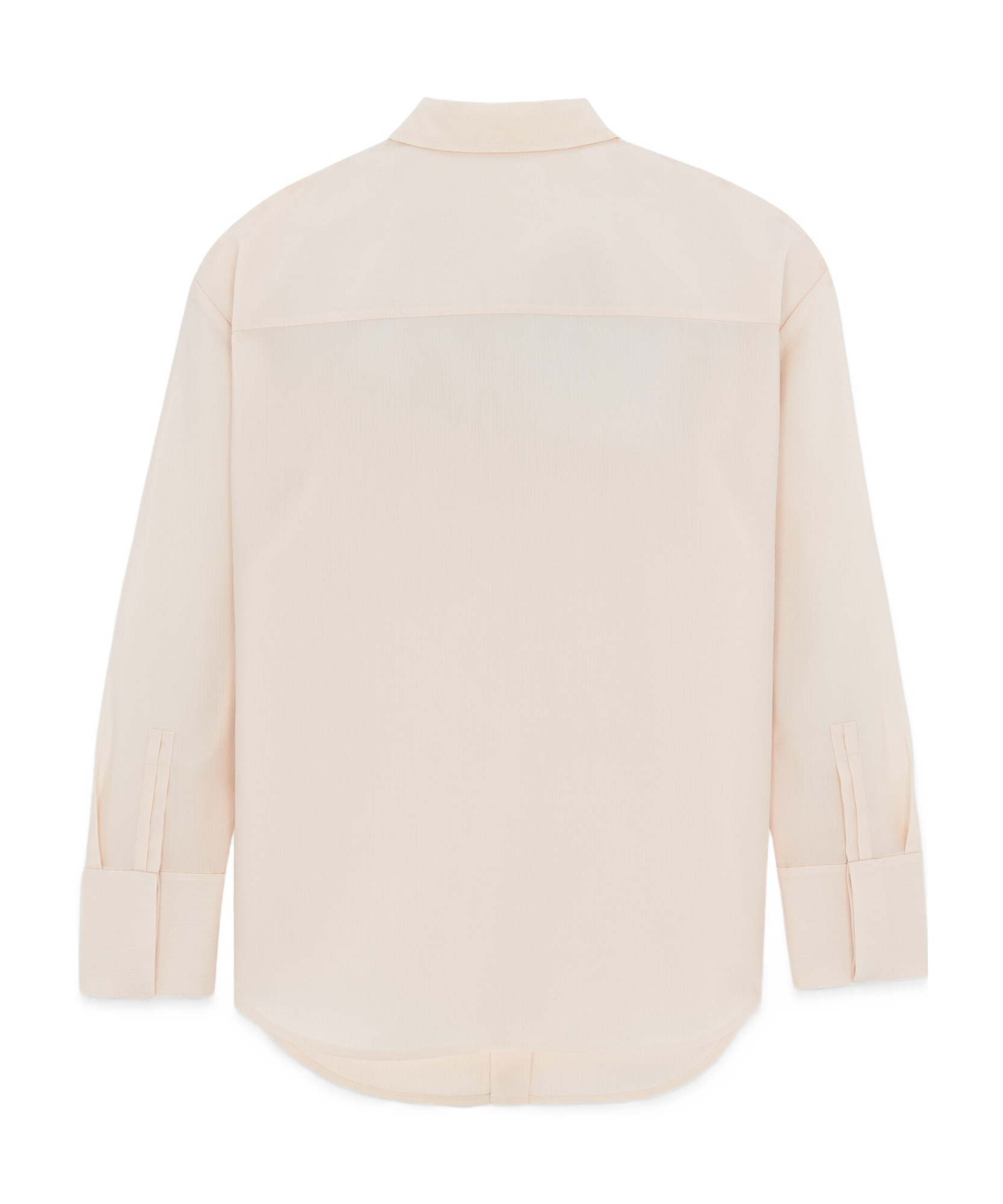 Saint Laurent Oversized Buttoned Shirt In White