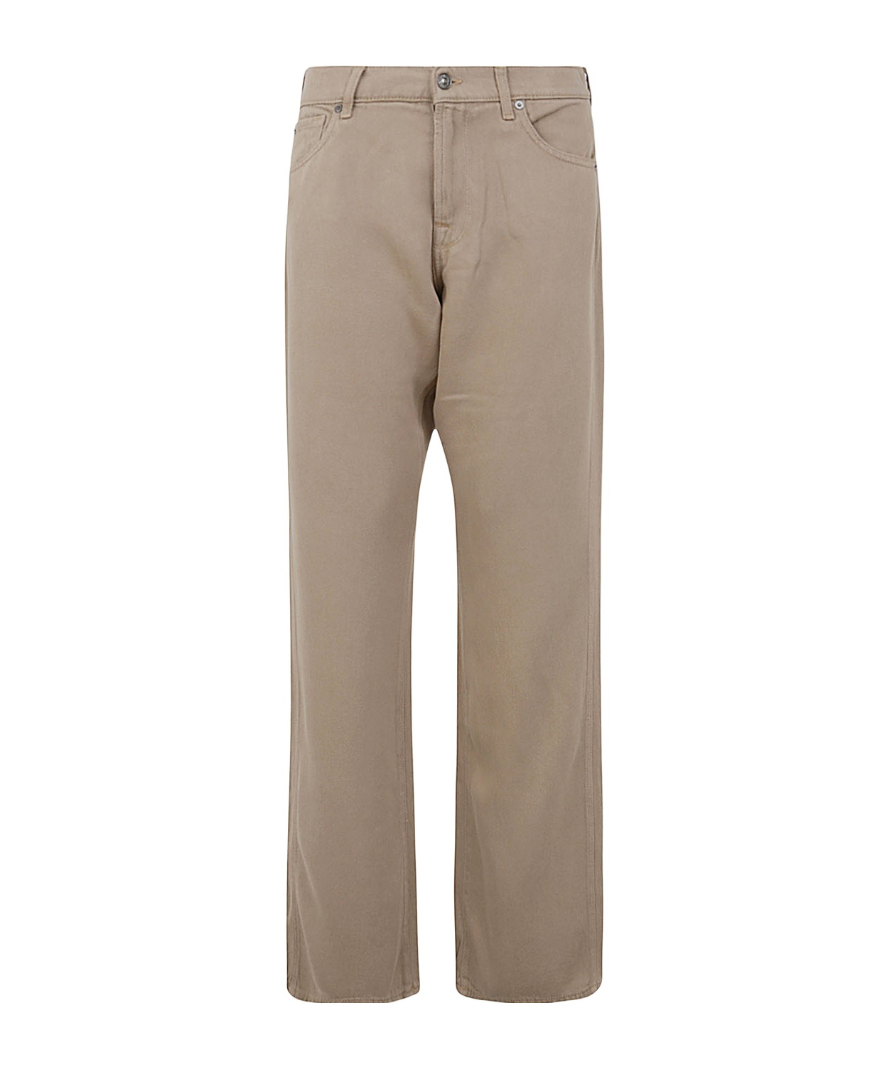 7 FOR ALL MANKIND TESS HIGH-RISE STRAIGHT-LEG TROUSERS