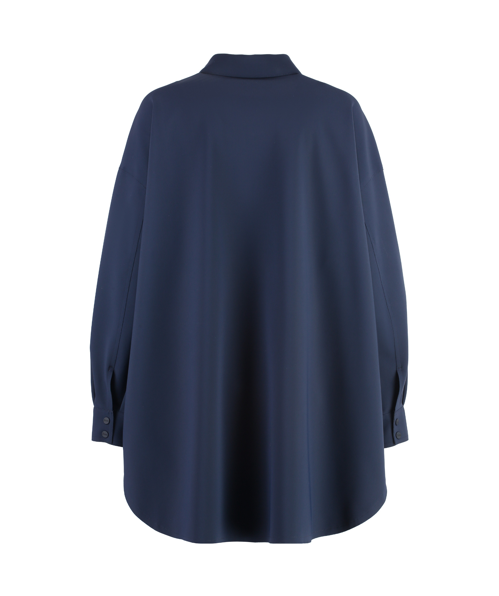 Herno Women's Technical Fabric Overshirt In Blue