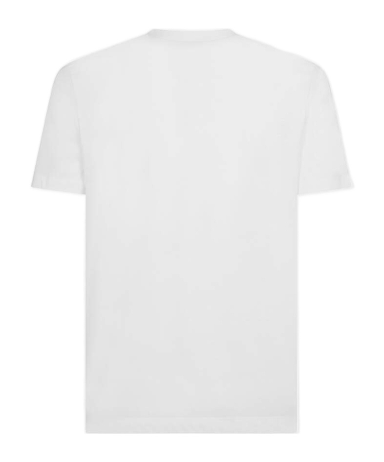 Dsquared2 T-shirt With Canadian Twins Print In White