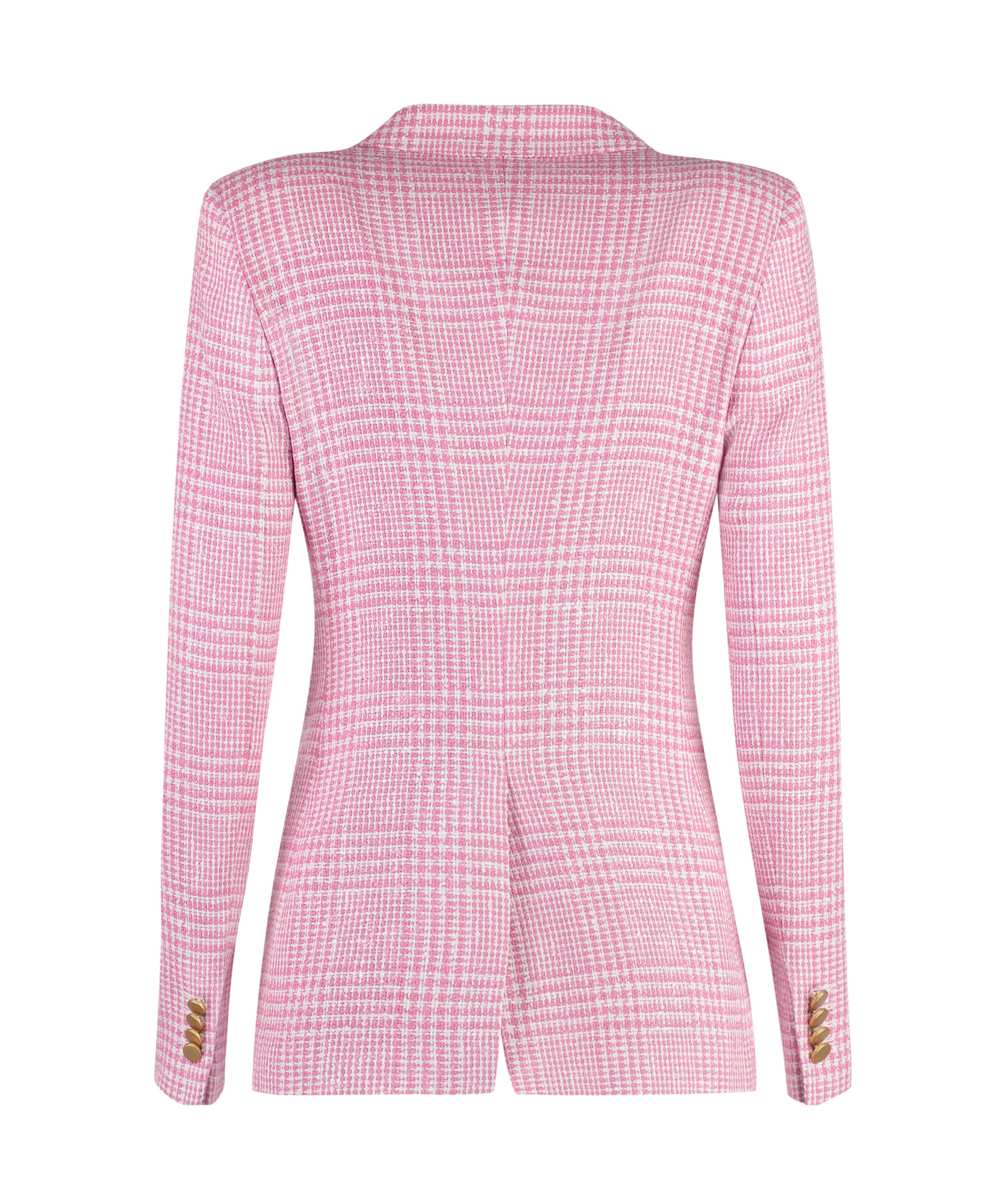 Tagliatore Parigi Single Breasted Two Button Blazer In Pink