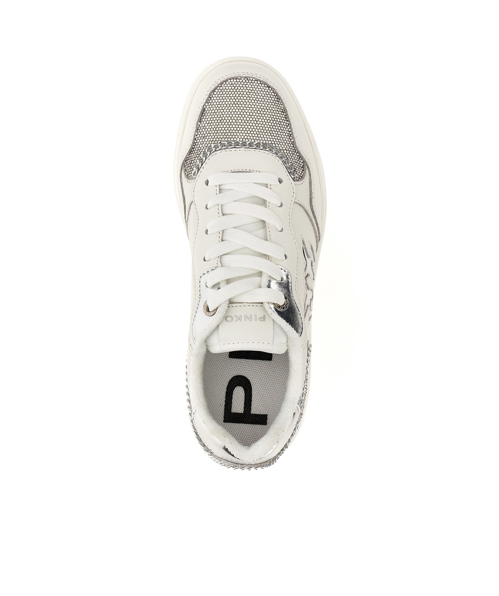 Shop Pinko Portland Sneakers In White