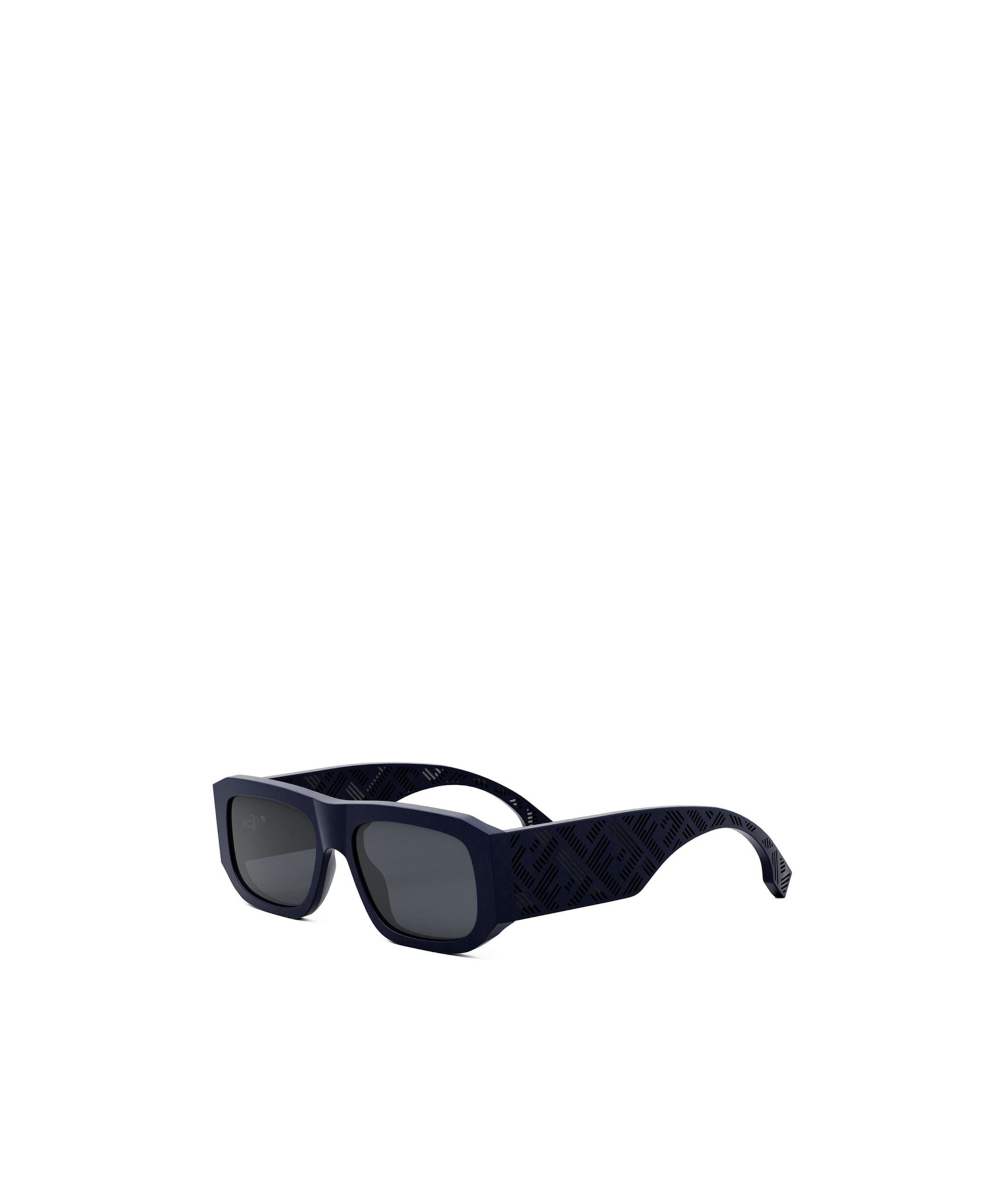 Fendi Eyewear Rectangle Frame Sunglasses In Gray