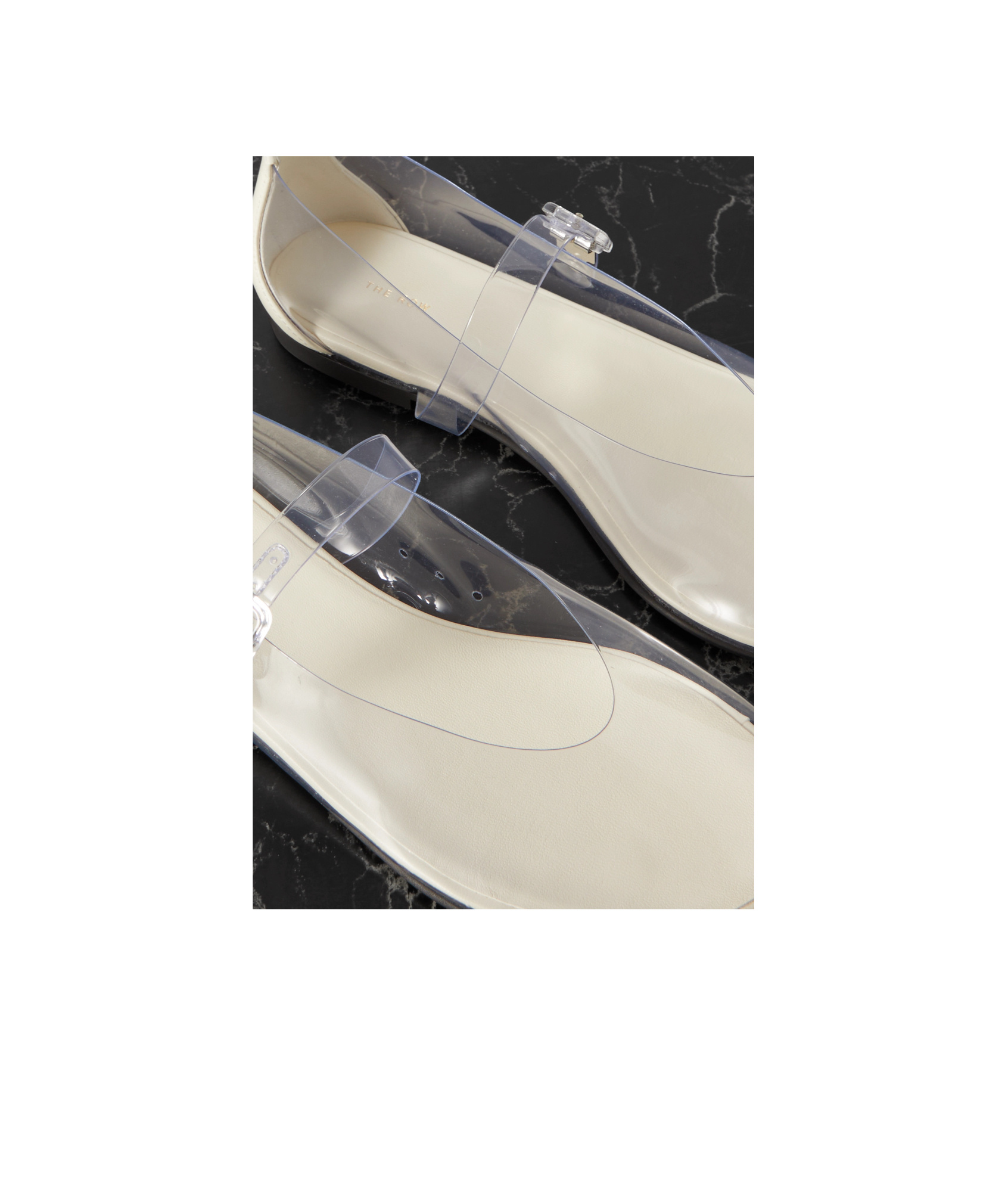 The Row Boheme Ballet Flats In Gray