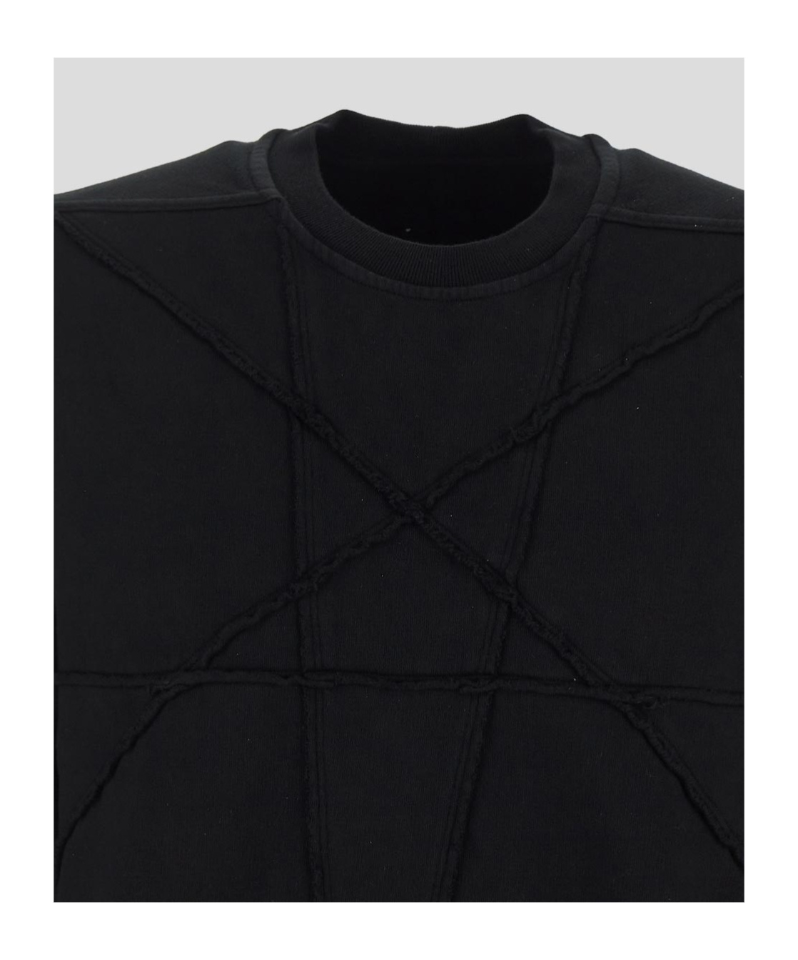 Rick Owens Drkshdw Cotton Sweatshirt In Black