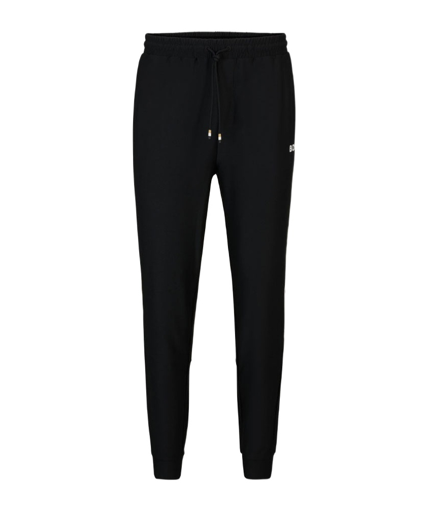 HUGO BOSS X MATTEO BERRETTINI STRIPE-DETAIL JOGGERS