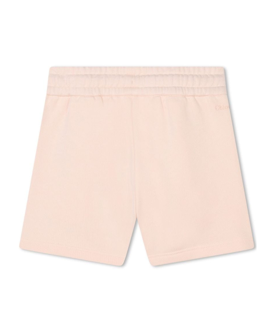 Chloé Hole Detail Shorts In Nude