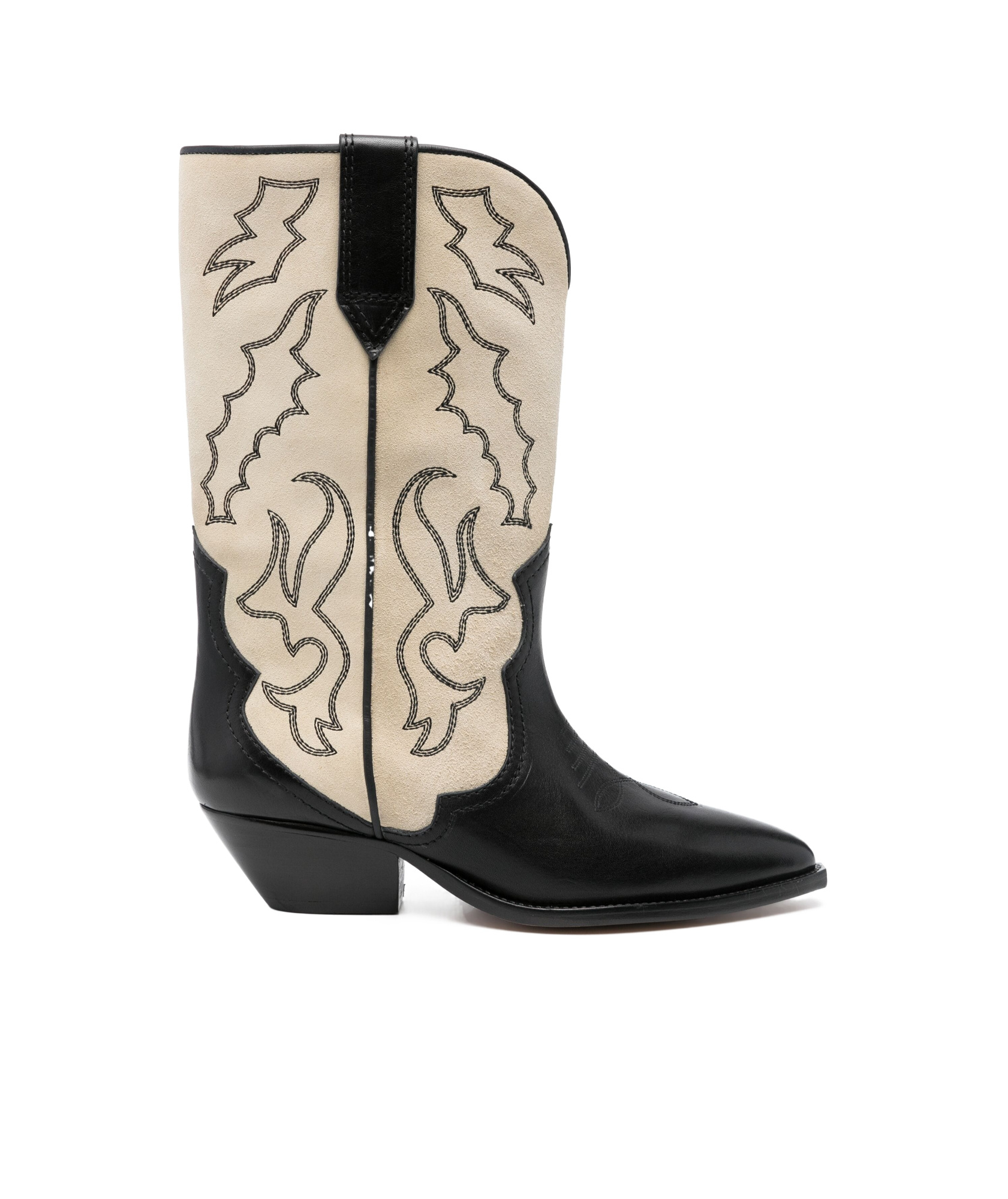 ISABEL MARANT DUERTO LEATHER ANKLE BOOTS
