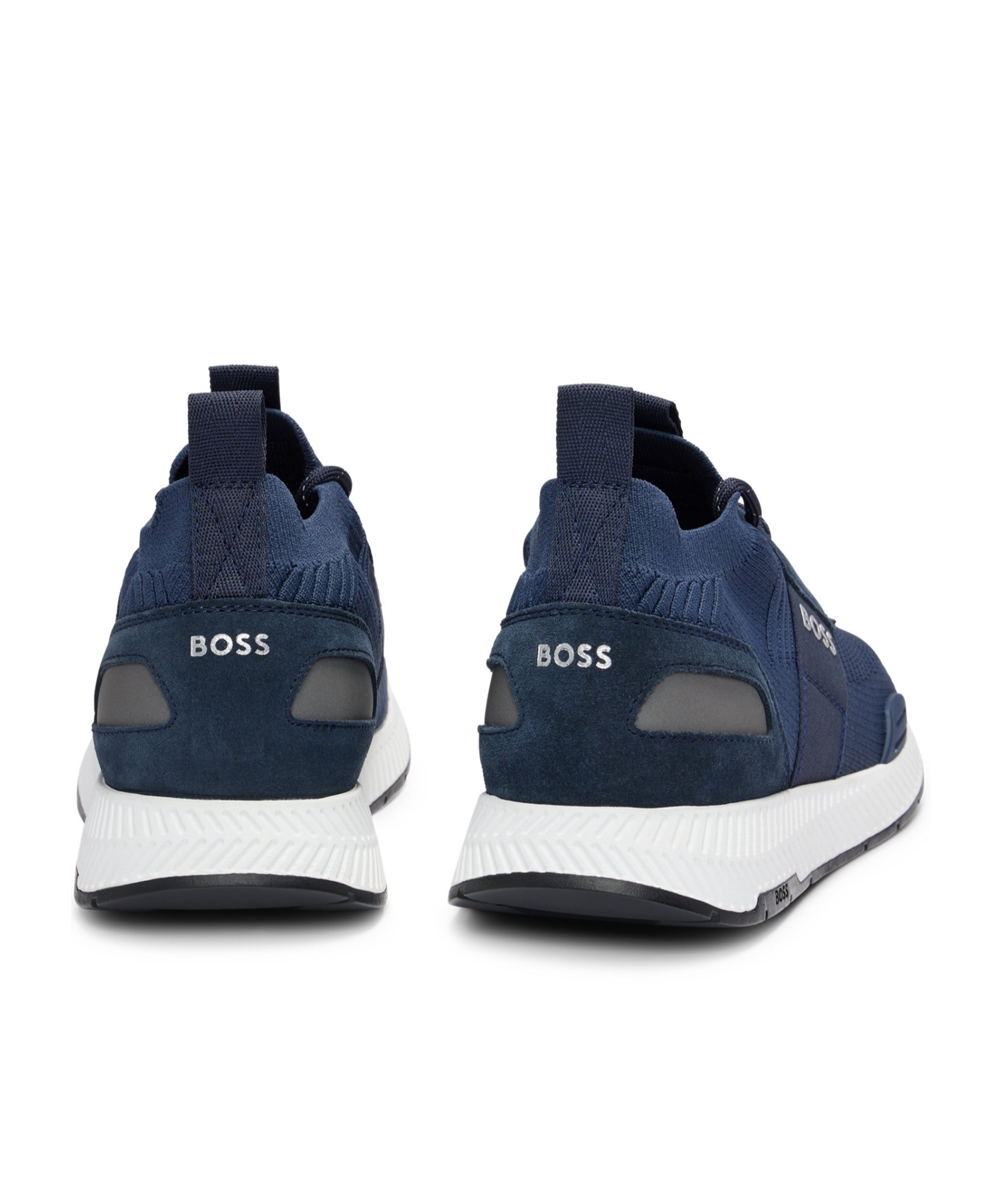 HUGO BOSS KNITTED-UPPER SNEAKERS