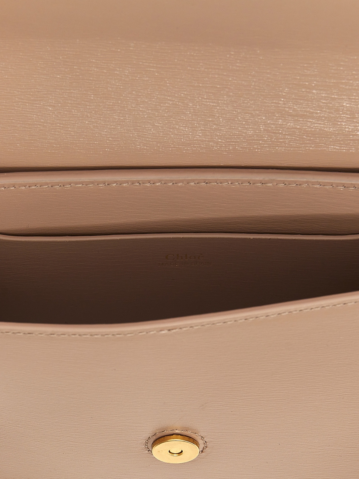 Chloé Mini Flip Bag In Nude
