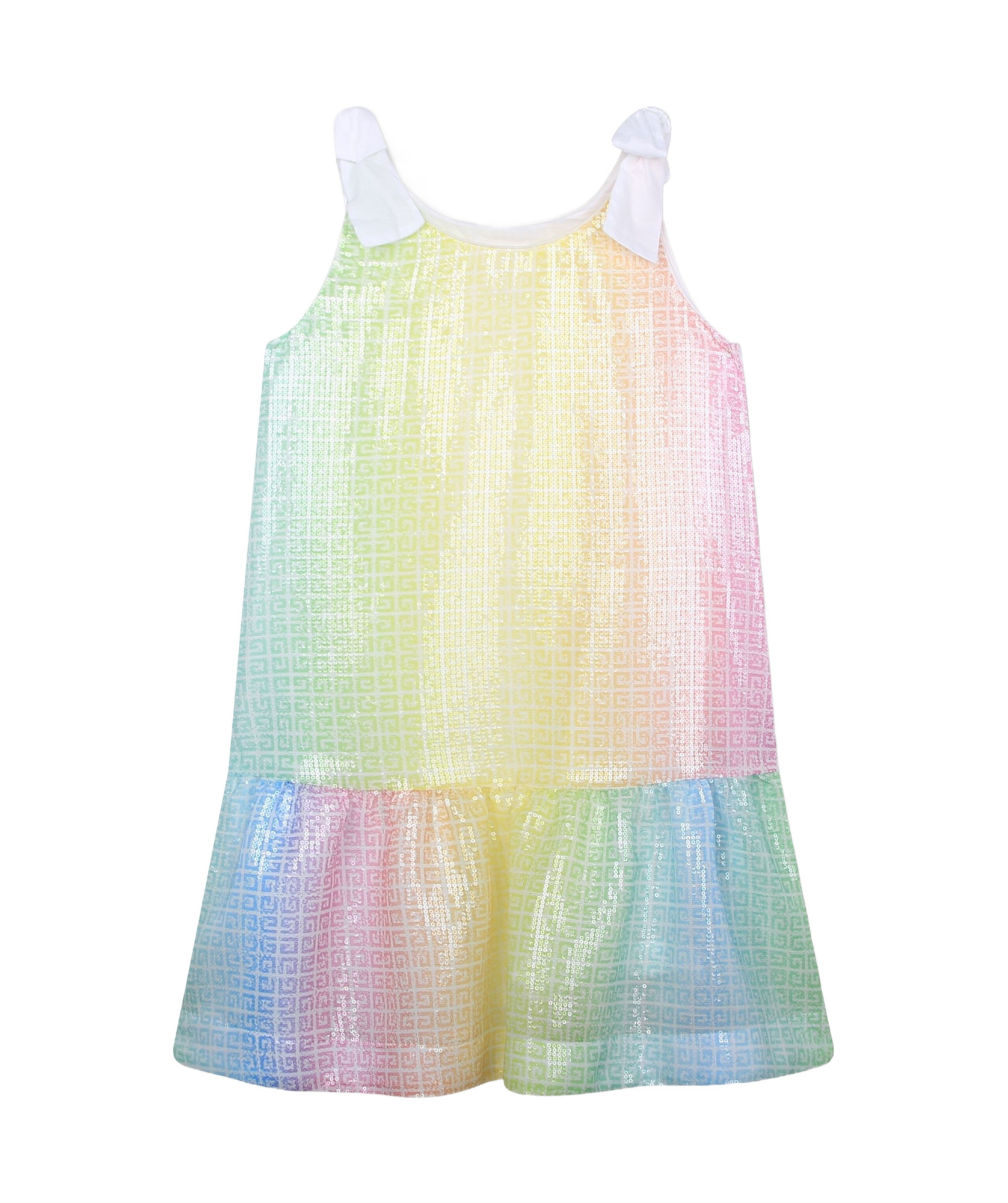 Givenchy 4g Gradient Sequinned A-line Dress In Multicolor