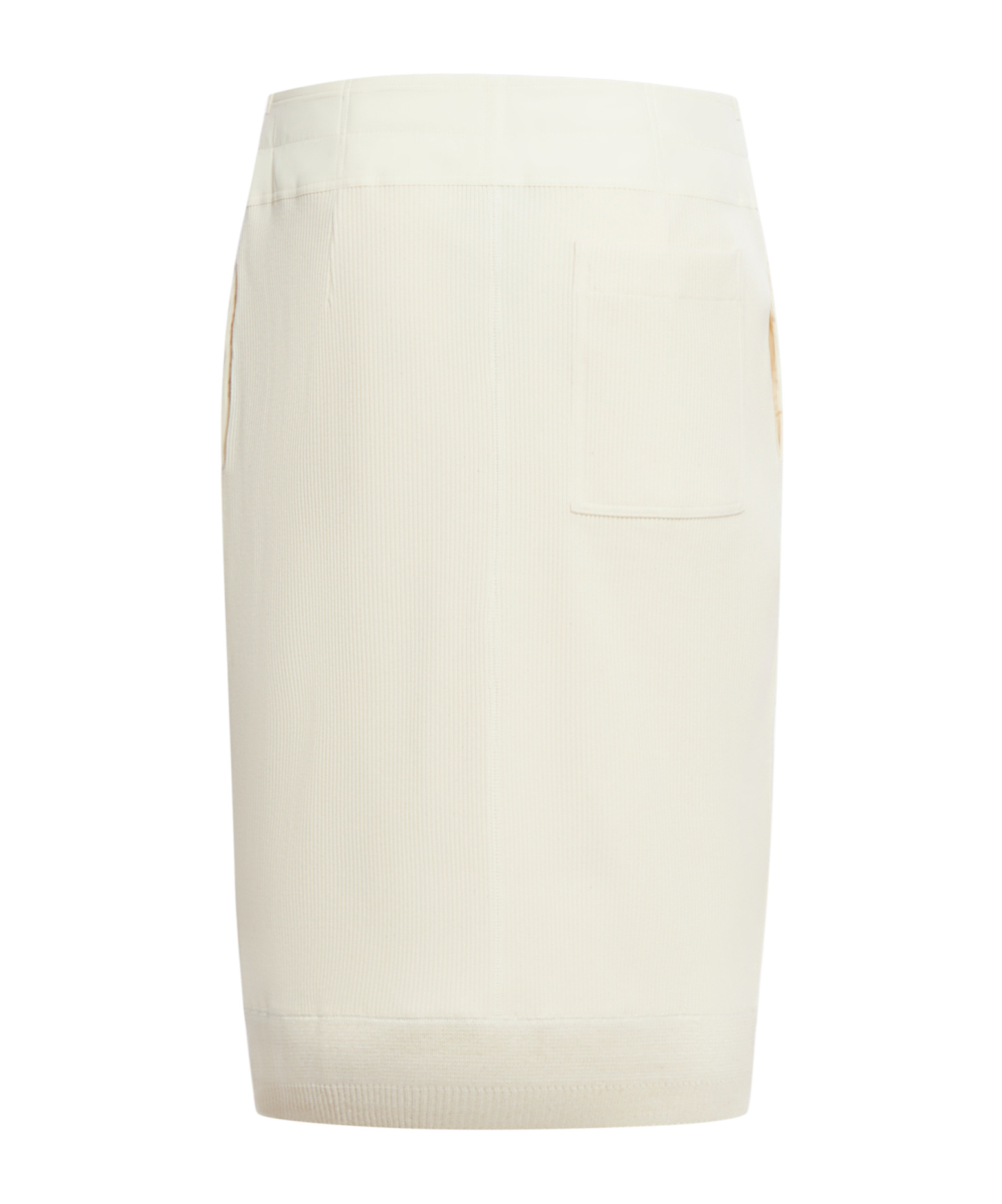 Bottega Veneta Rib Knitted Skirt In White