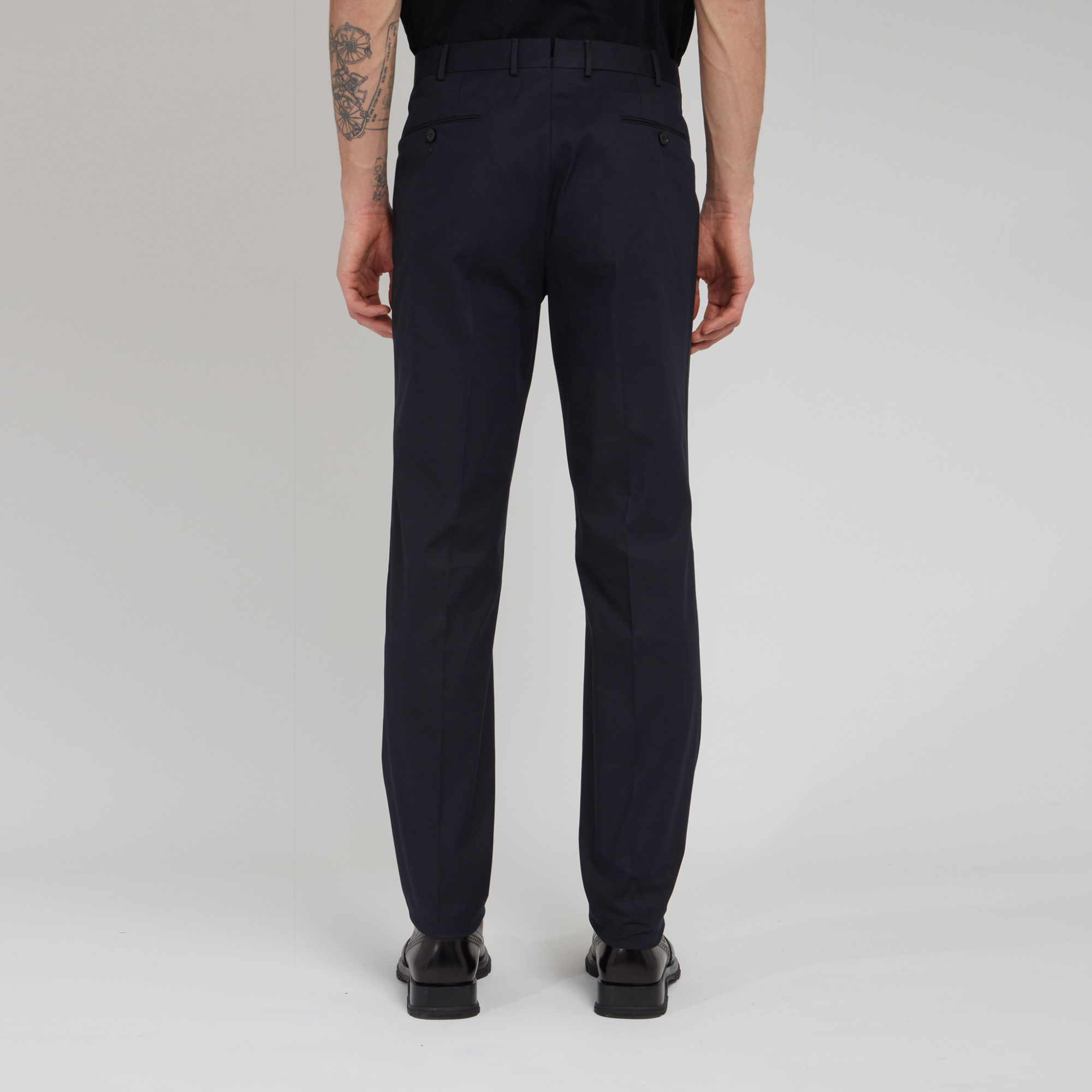 Shop Zegna Z Straight Leg Trousers In Blue