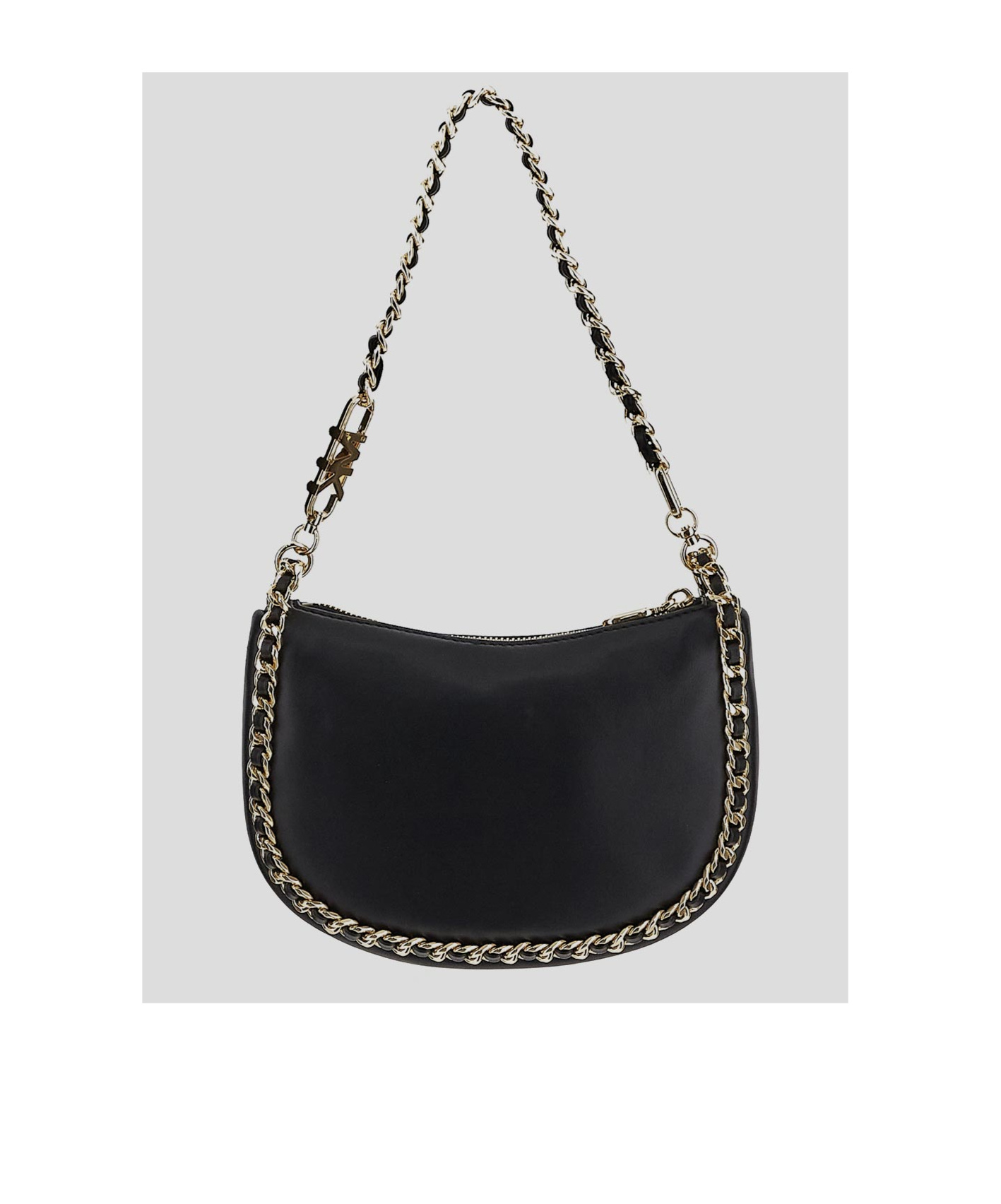 Michael Michael Kors Kendall Leather Clutch Bag In Black