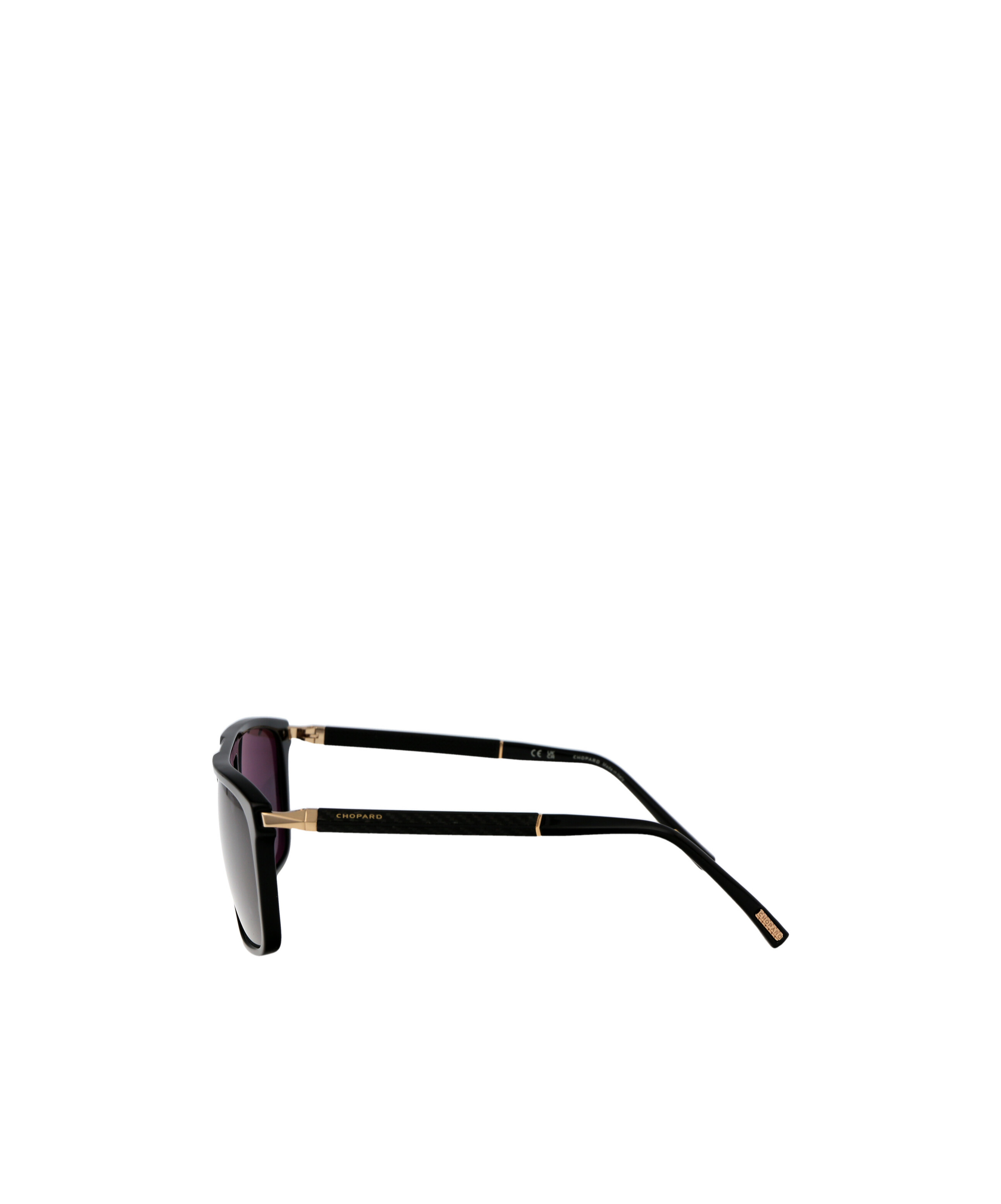 Chopard Sch311700p Aviator Full Rim Sunglasses In Black