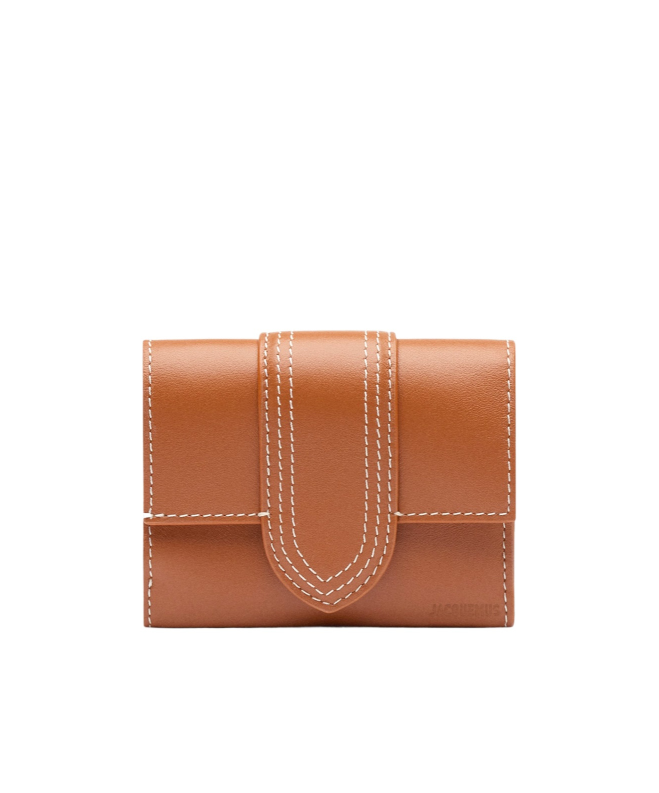 Jacquemus Le Compact Bambino Wallet In Brown