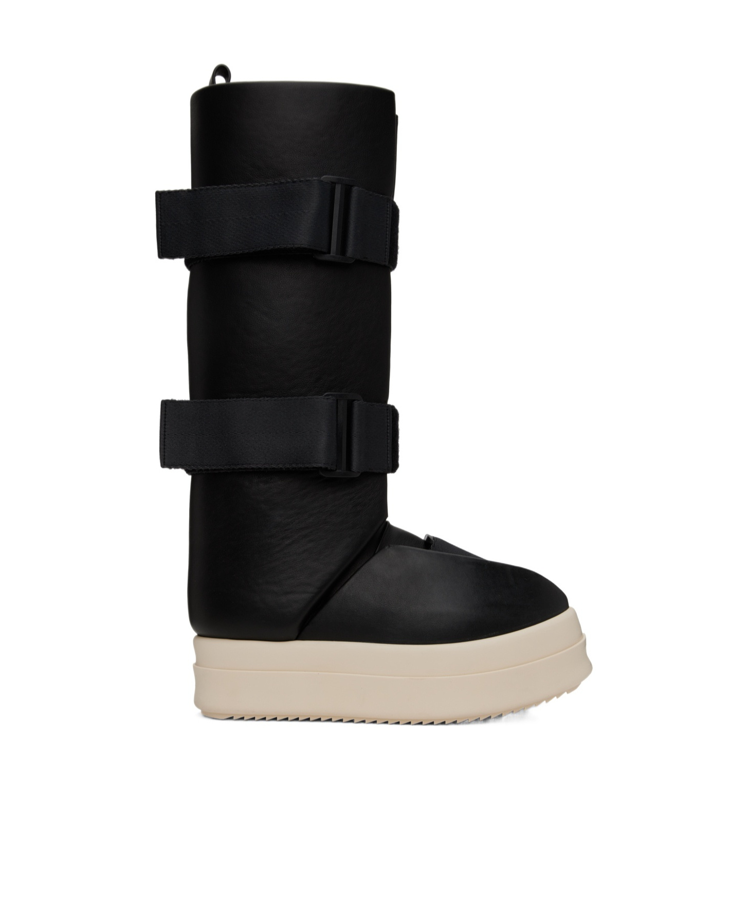 Rick Owens Long Boots With Thick Soles In Black