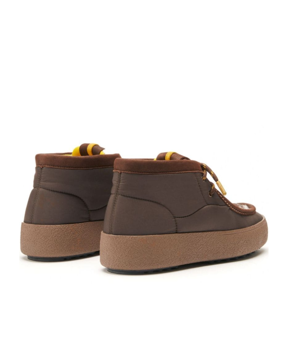 Moon Boot Mb Ltrack Wallaby Mid Pony Brown/cow Print In Brown