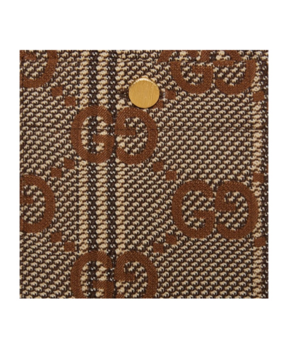 Gucci Jumbo Gg Wool Miniskirt In Brown