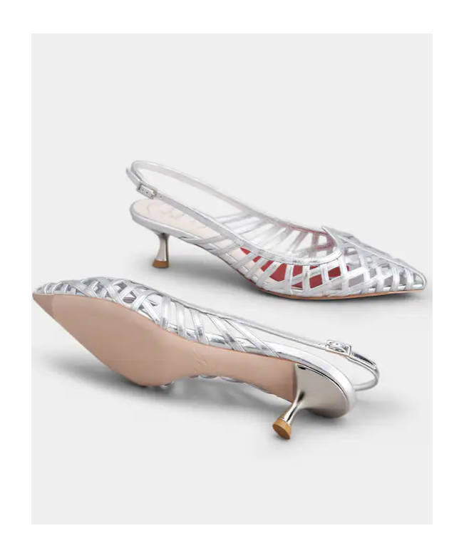 Shop Roger Vivier I Love Vivier Multistrap Slingback Pumps In Leather In White