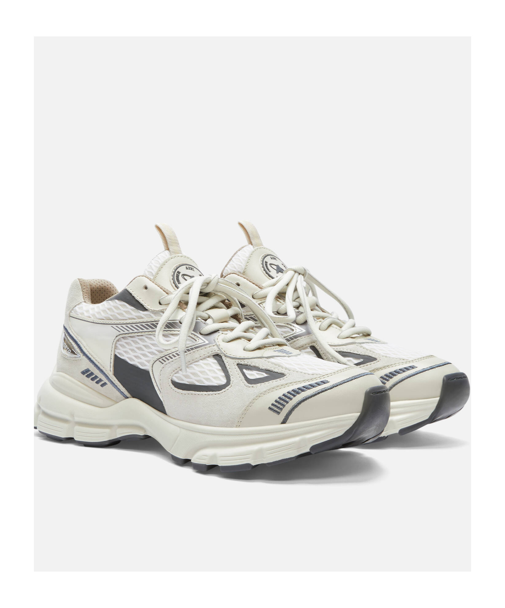 Axel Arigato Marathon Runner Panelled Sneakers In White