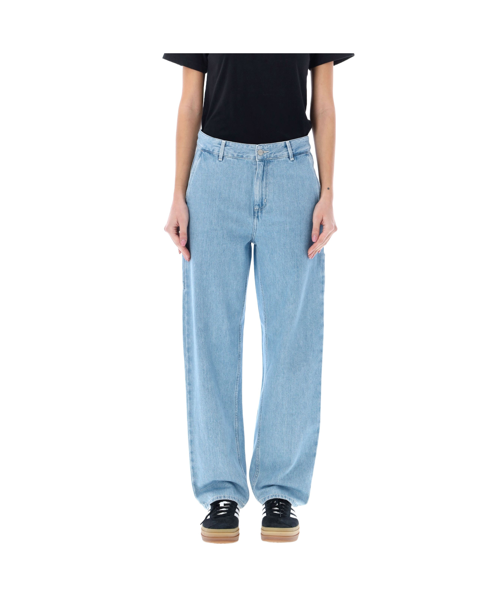 Carhartt Belt Loop With Jeans In Blue