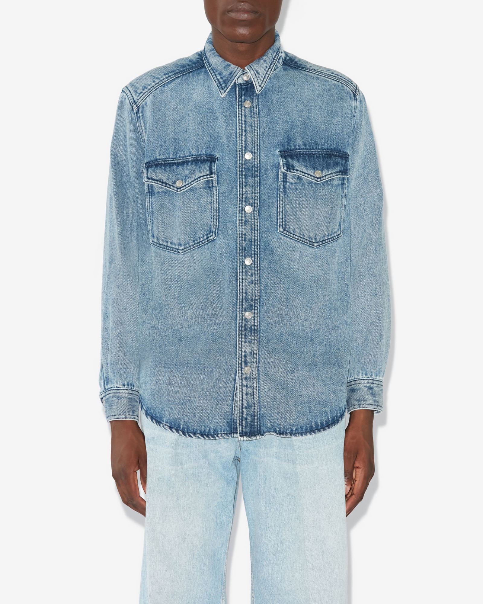 Isabel Marant Tailly Shirt In Blue