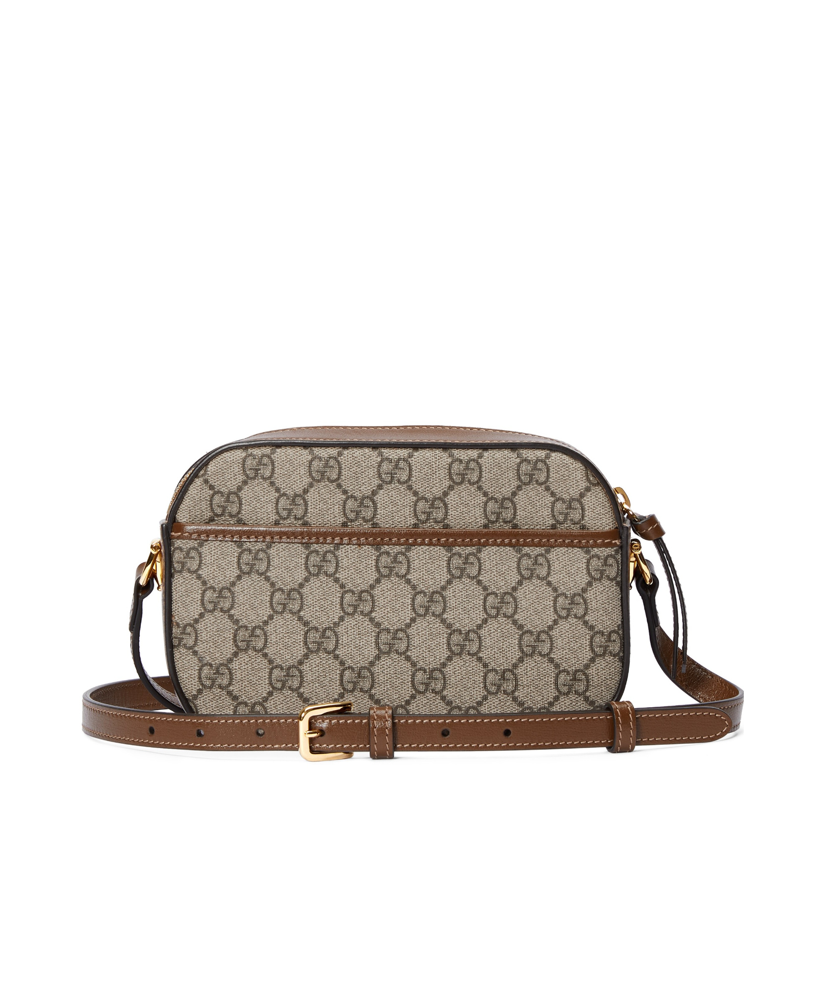 Gucci Horsebit 1955 Small Canvas Crossbody Bag In Multicolor