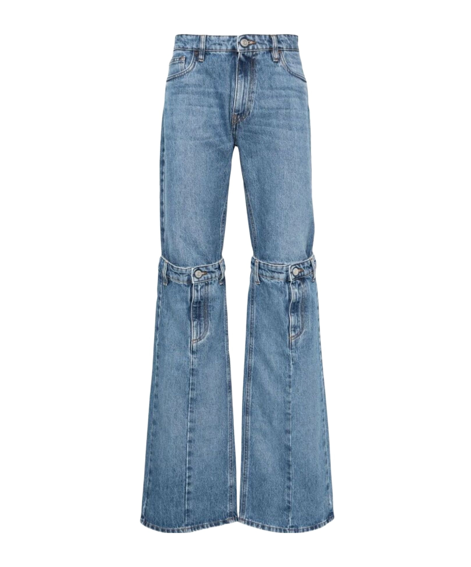 Coperni Belt Loop With Jeans In Blue