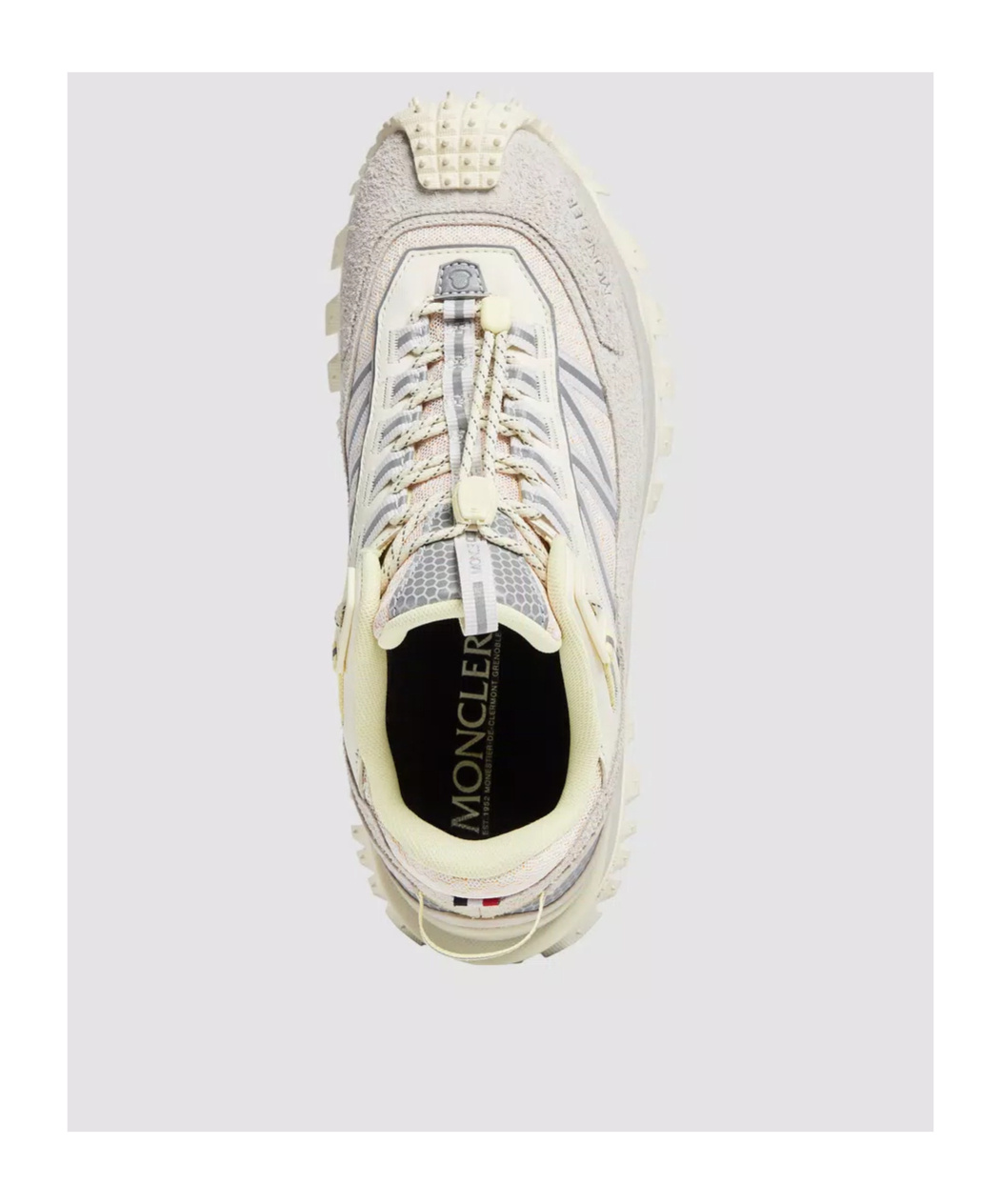 Moncler Trailgrip Sneakers In White