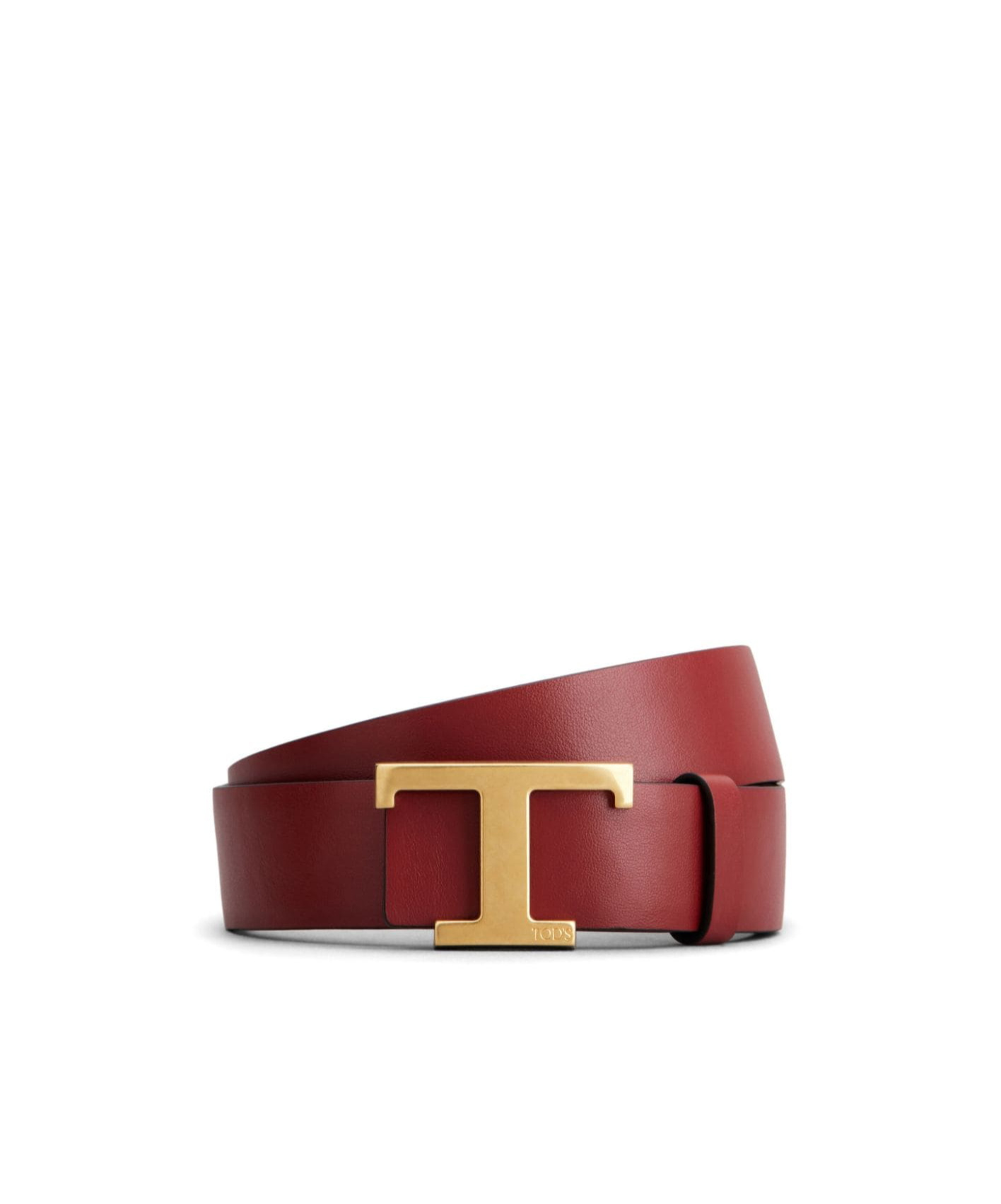 Tod's "t Timeless" Reversible Belt In Black