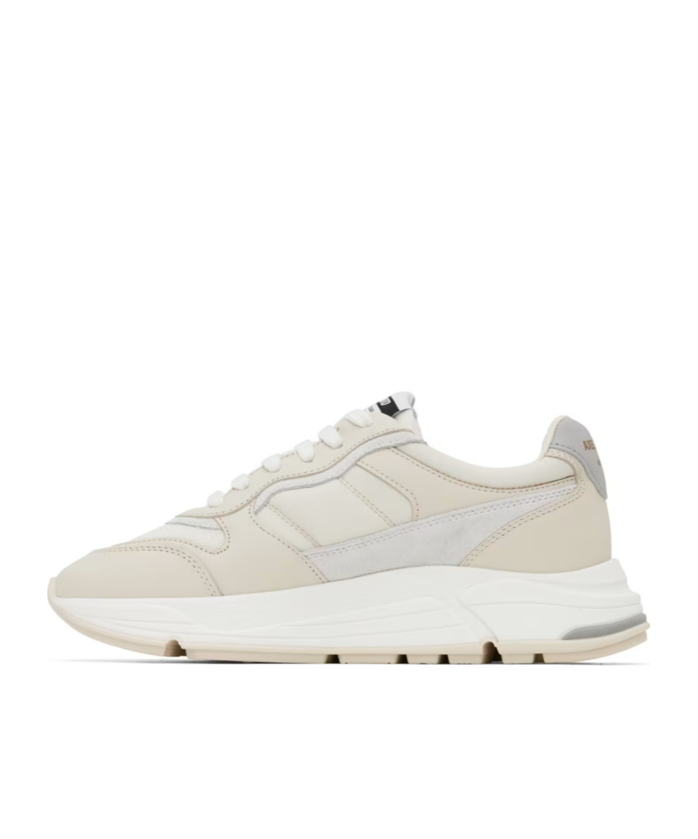 Axel Arigato Logo Logo Round Head Low-top Casual Shoes In White