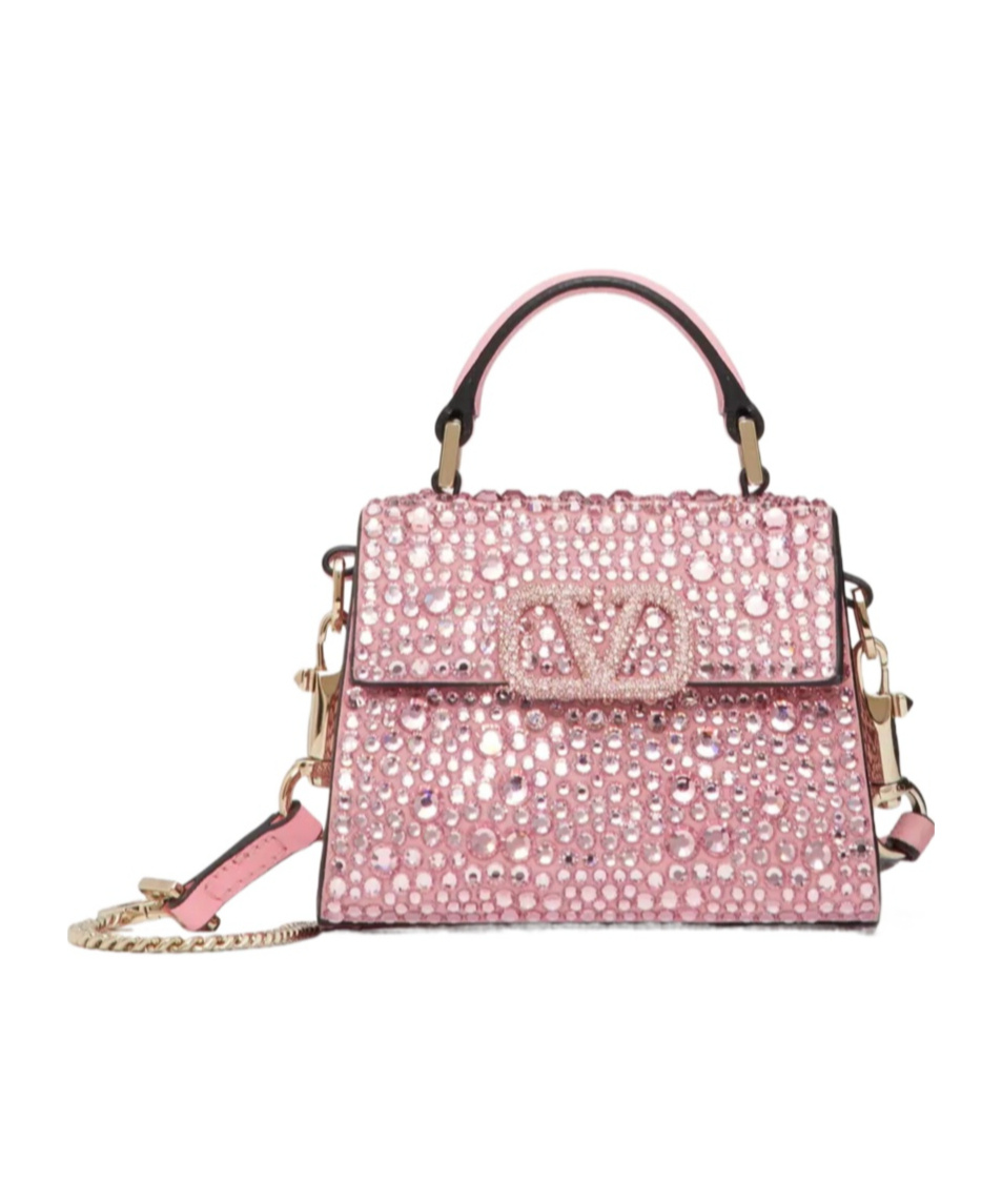VALENTINO GARAVANI MINI VSLING EMBROIDERED HANDBAG