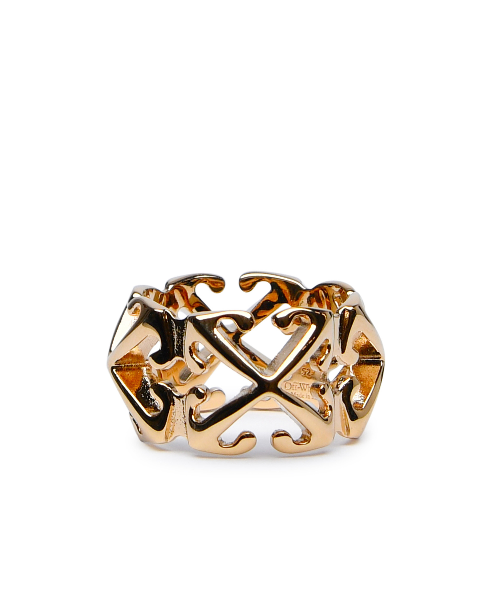 Off-white Multi Arrow Ring In Multicolor