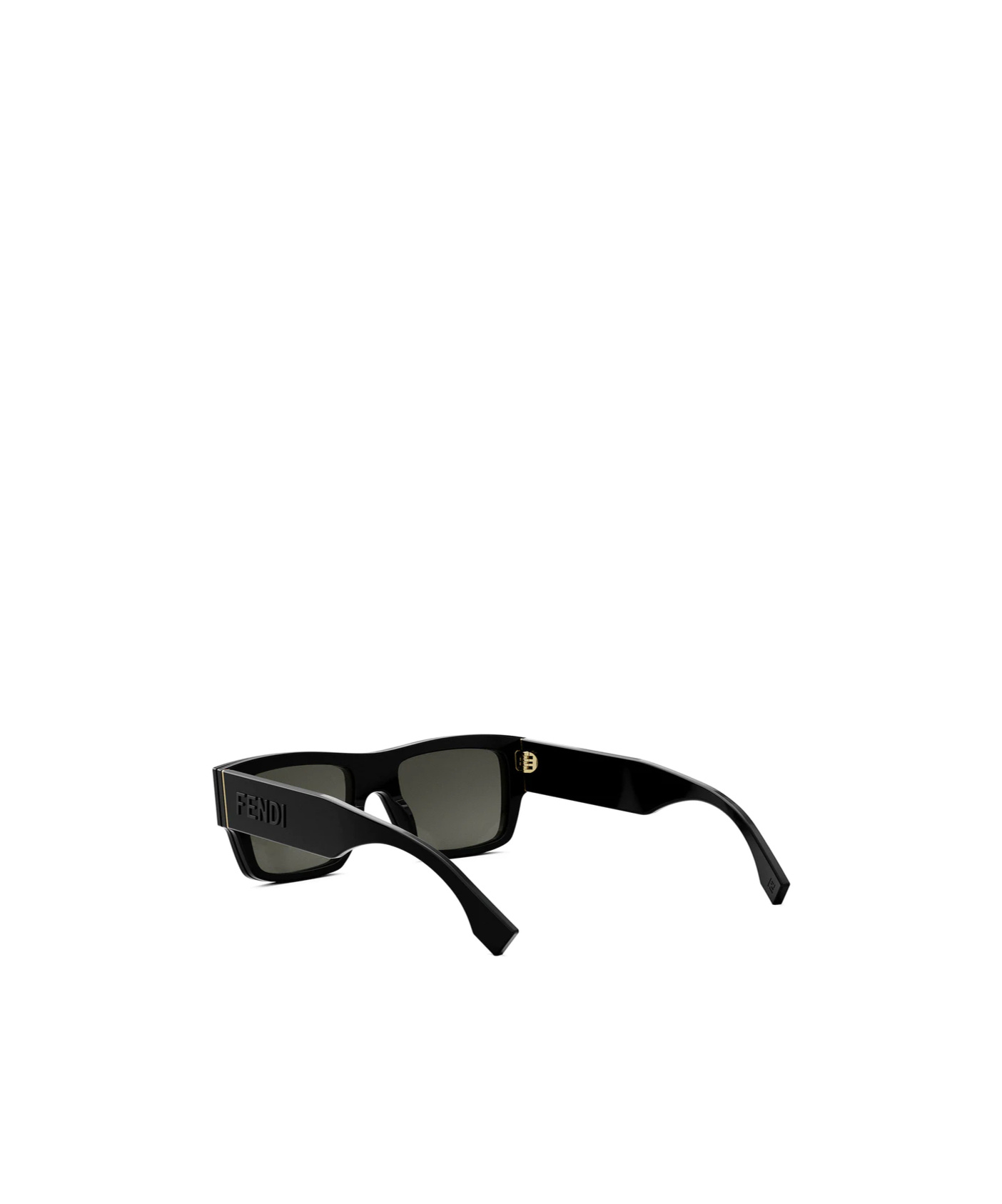 Fendi Eyewear Rectangular Frame Sunglasses In Black