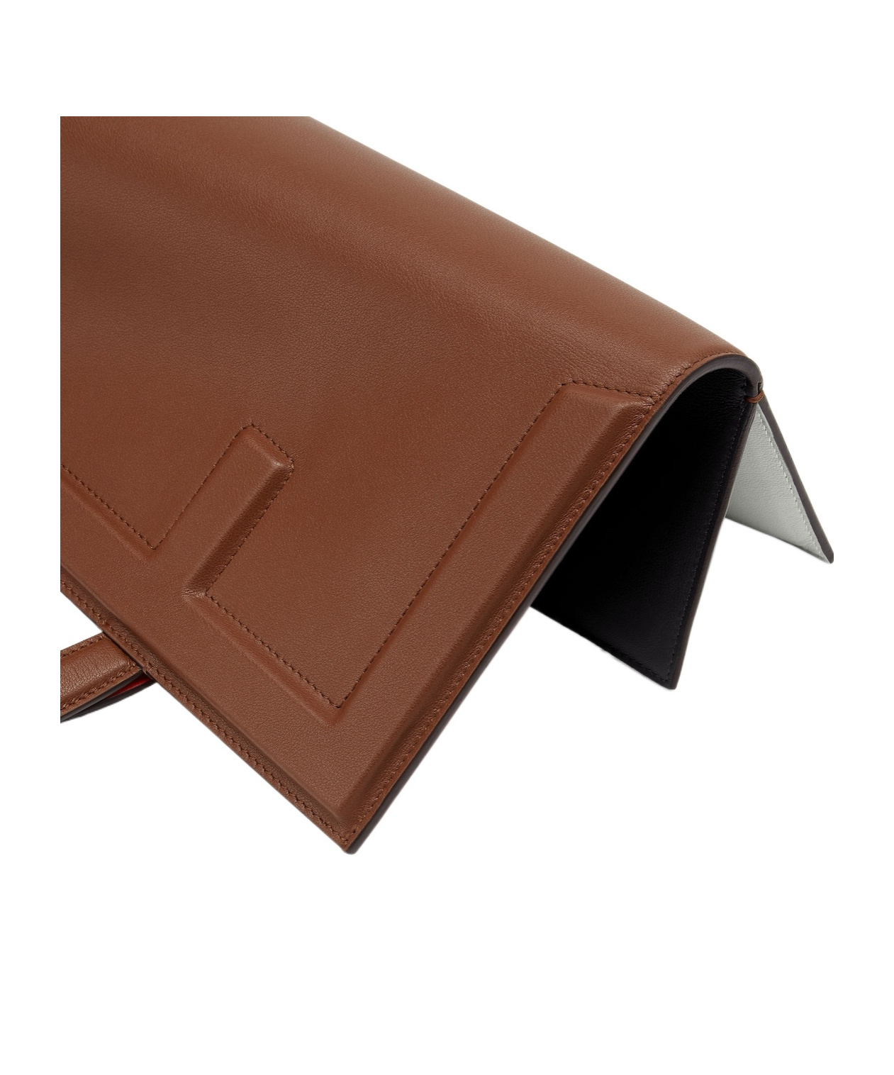 Shop Fendi Colour-block Leather Bag That Can Be Transformed In Black