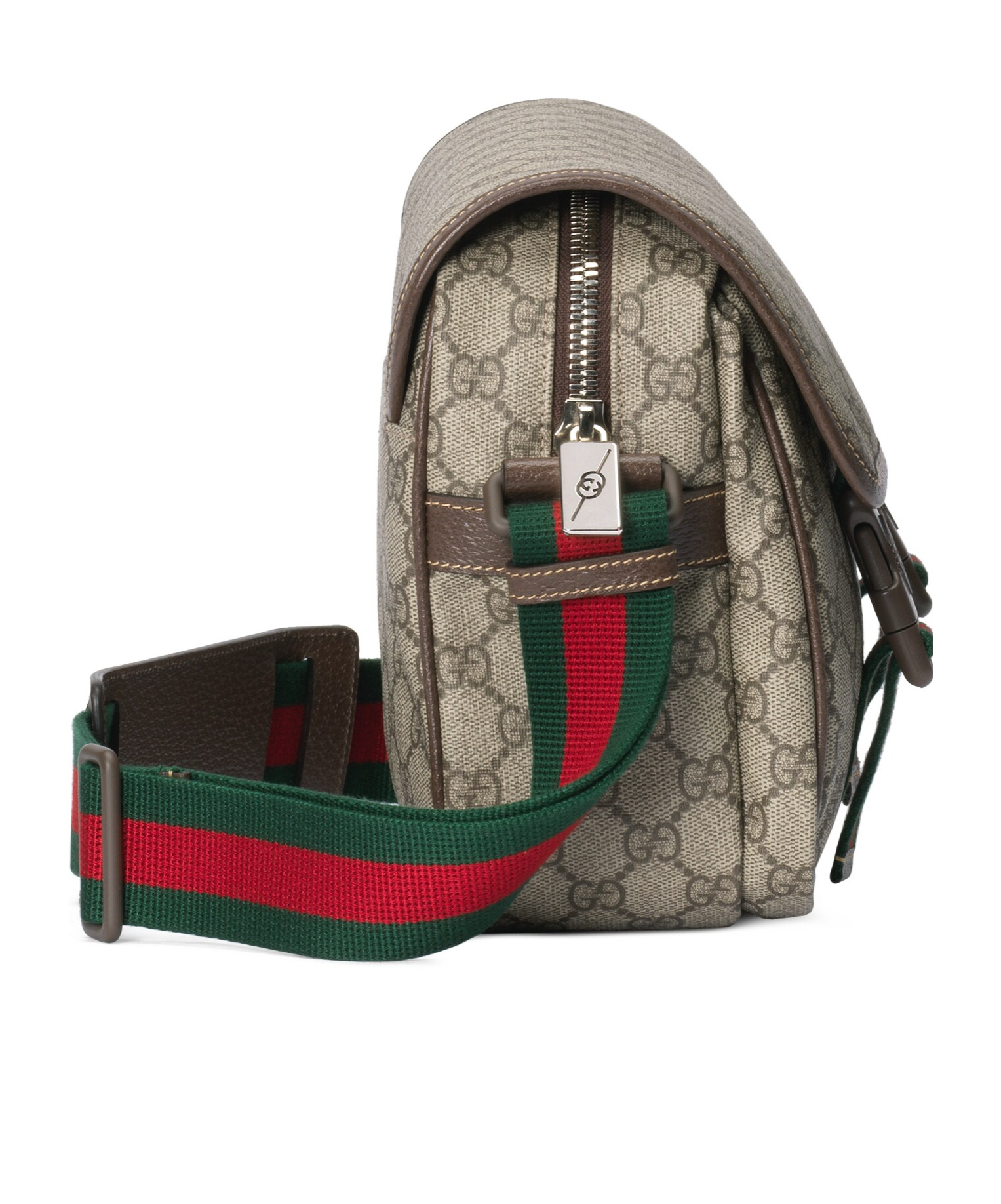 Gucci Neutral Gg Canvas Cross Body Bag In Nude