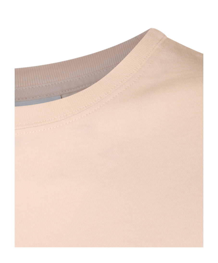 MAISON KITSUNÉ LOGO-EMBROIDERED COTTON T-SHIRT