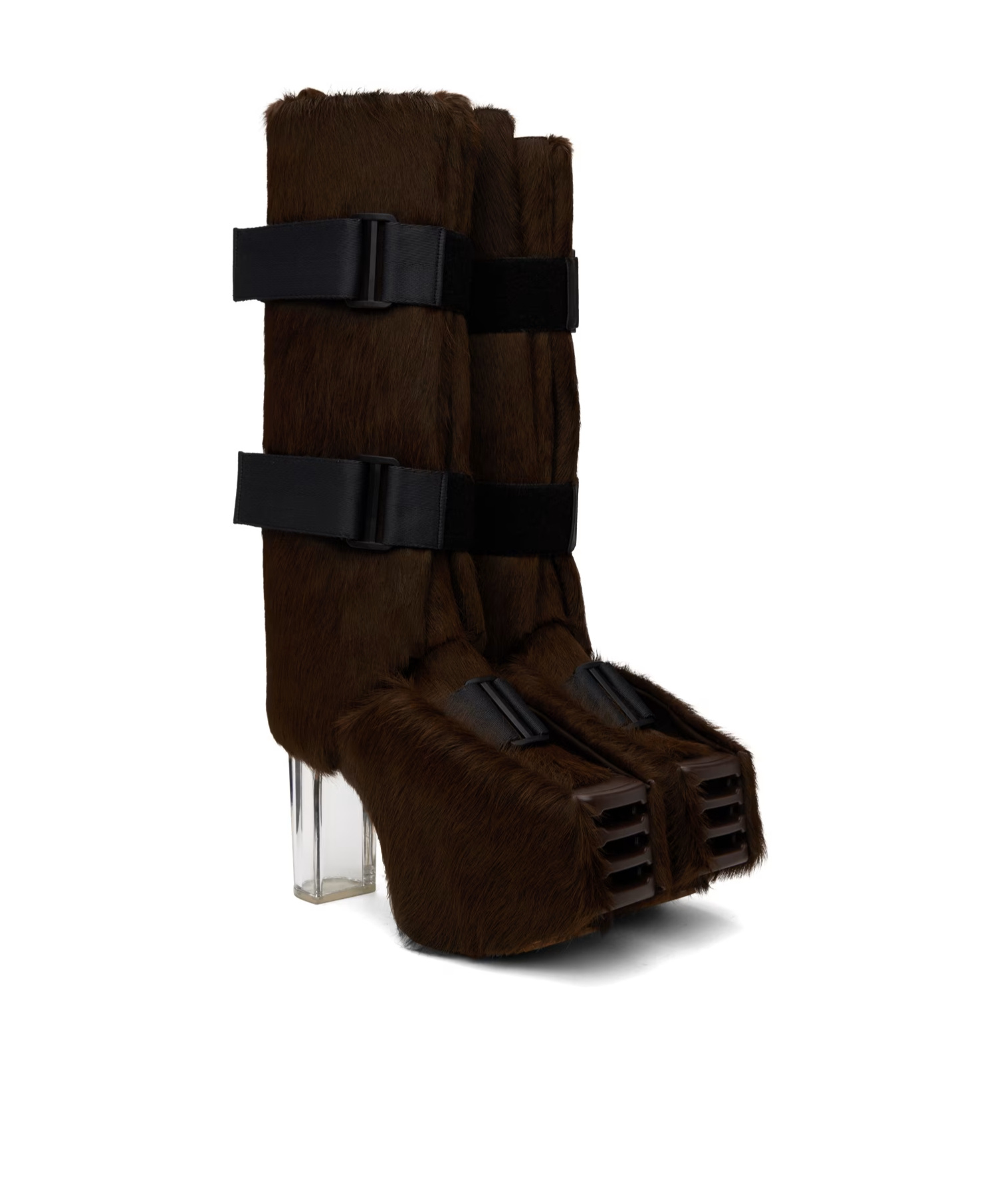 Rick Owens High-heeled Boots In Black