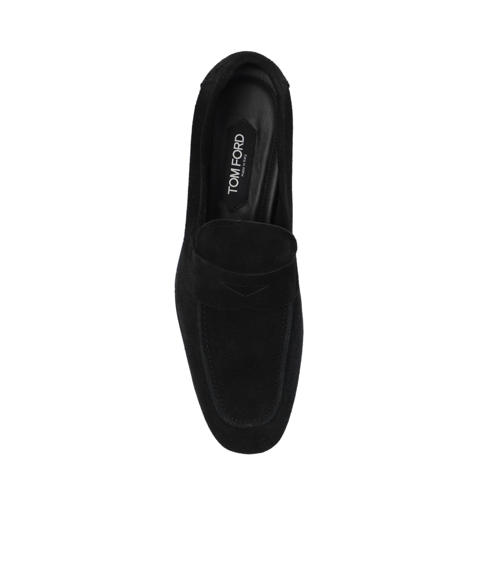 Tom Ford Barnes Collapsible-heel Suede Espadrilles In Black