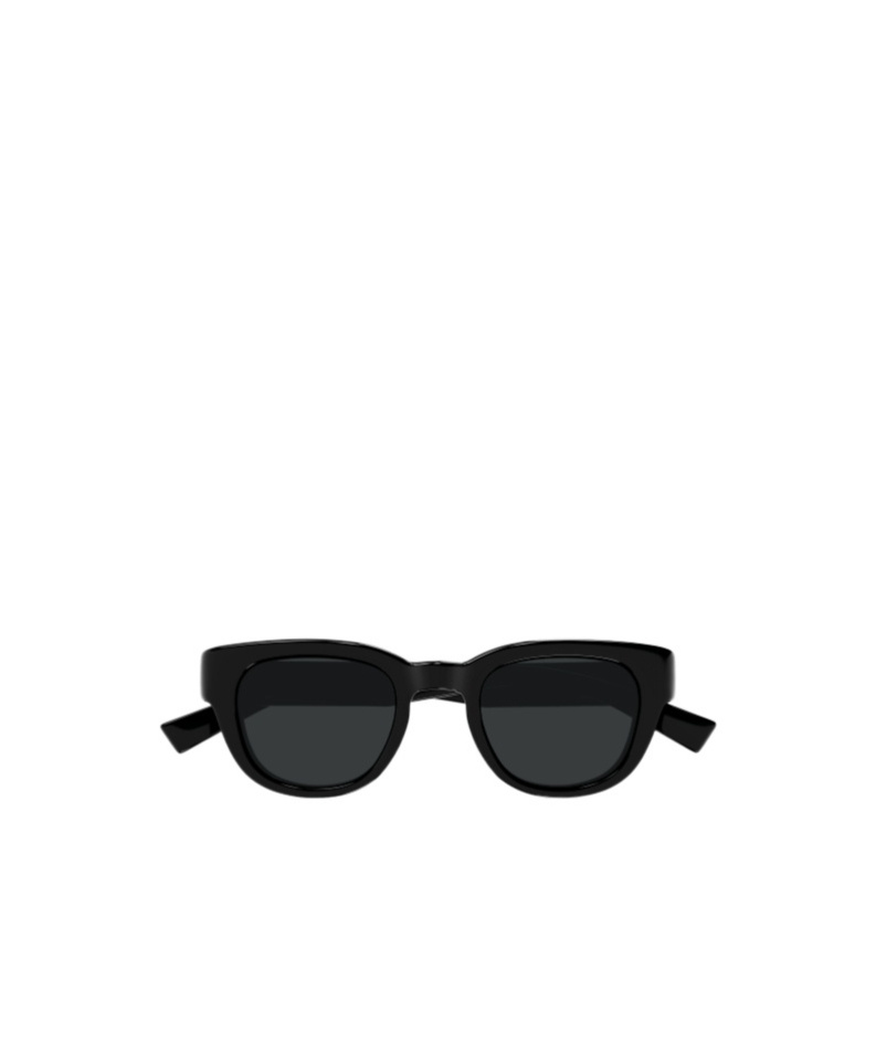 Saint Laurent 675 Square-frame Sunglasses In Black