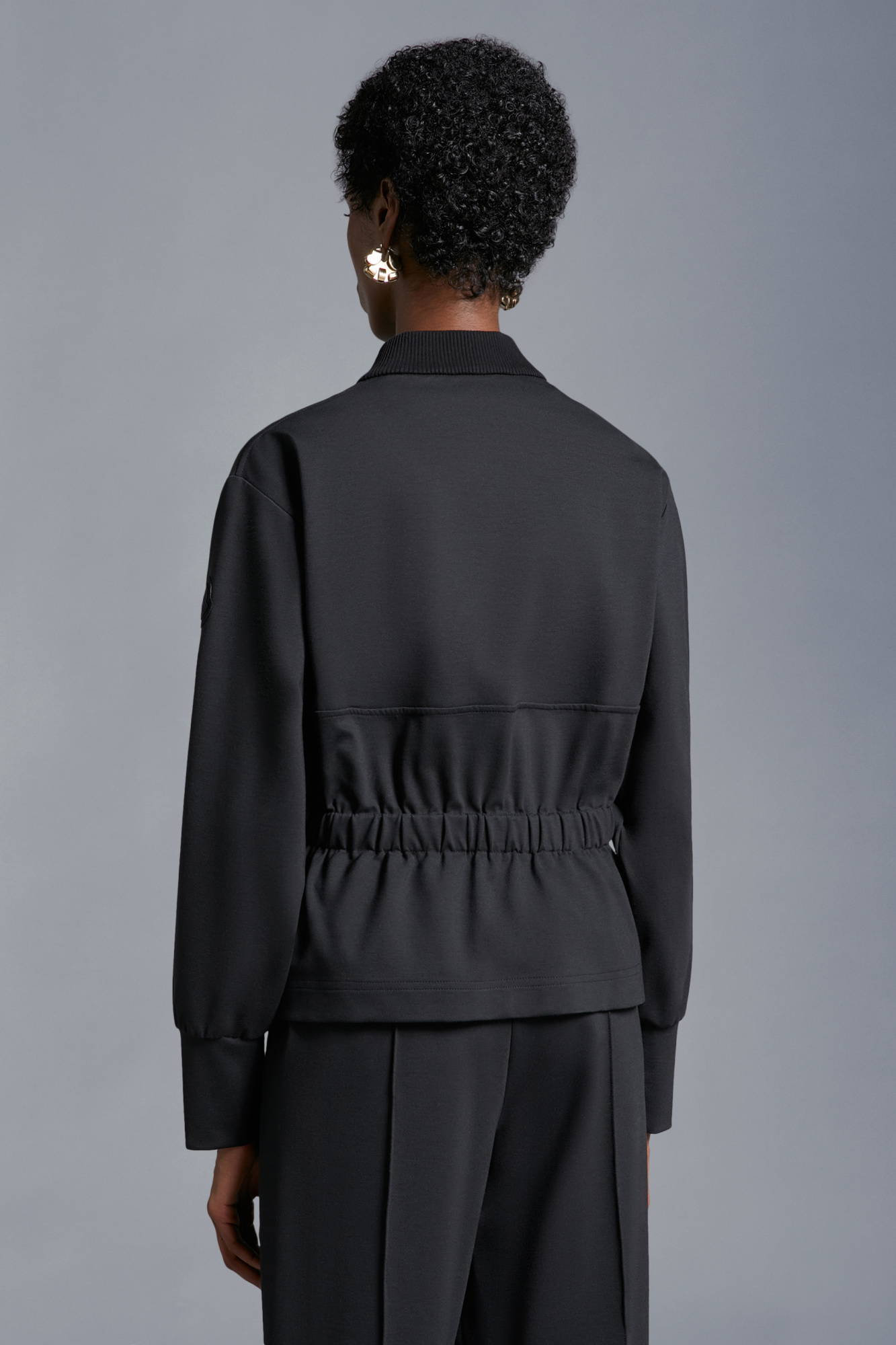 MONCLER ZIP-UP SWEATSHIRT