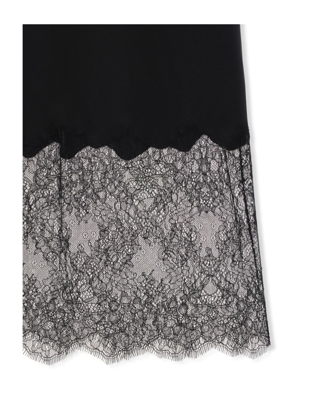 ANINE BING AMELIE LACE DETAIL SKIRT